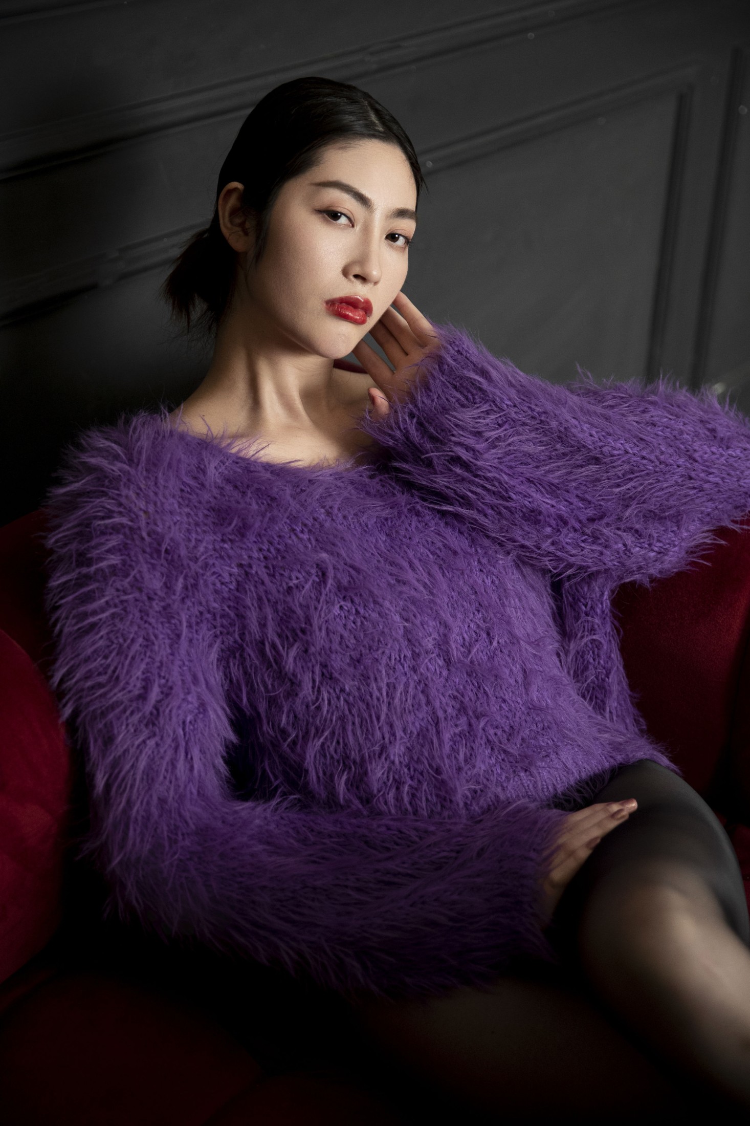 图片[4]-SUNNY – 《Puple rain》[17P]-COS写真在线网