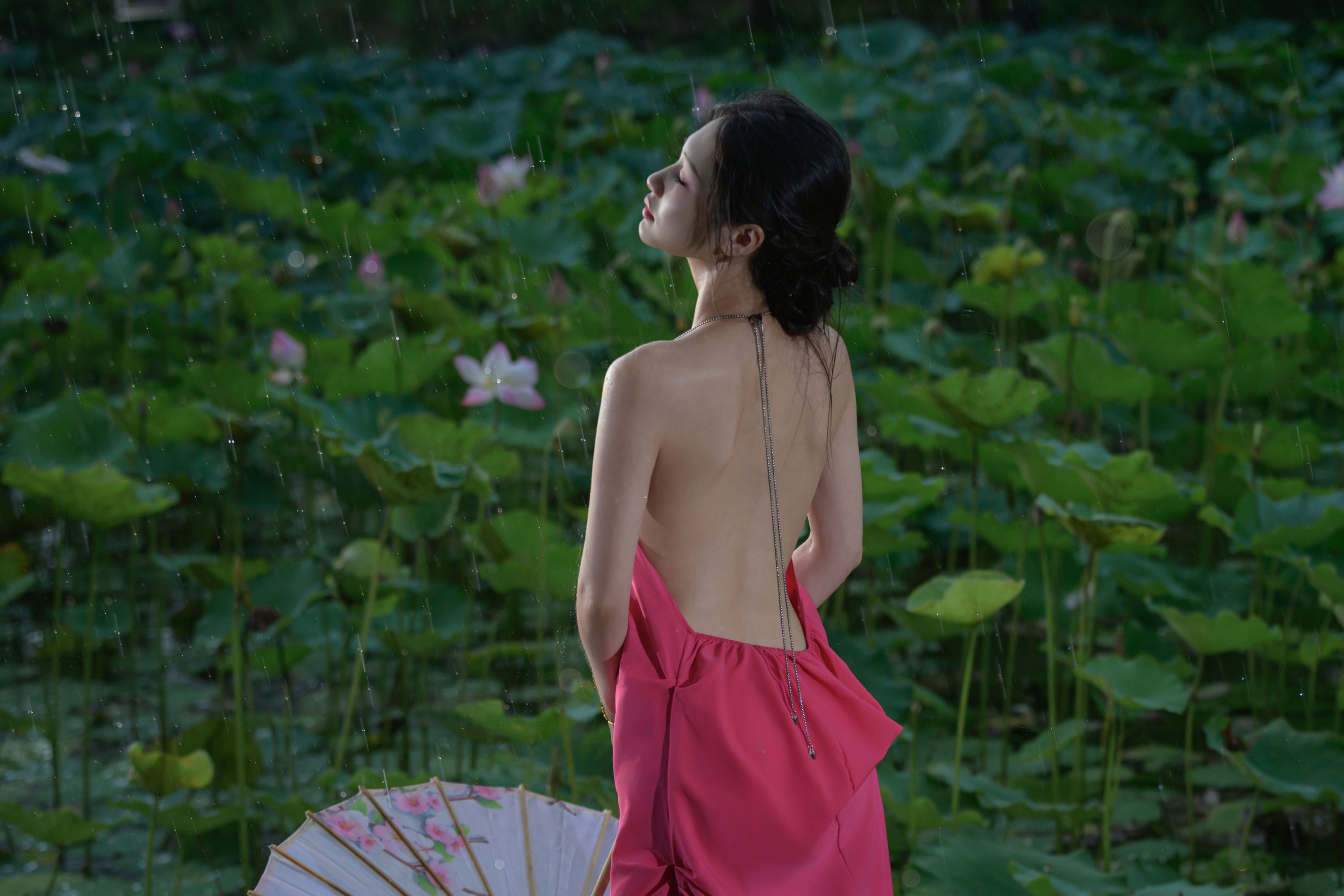 图片[3]-瑾瑾吖 – 《雨荷》[17P]-COS写真在线网