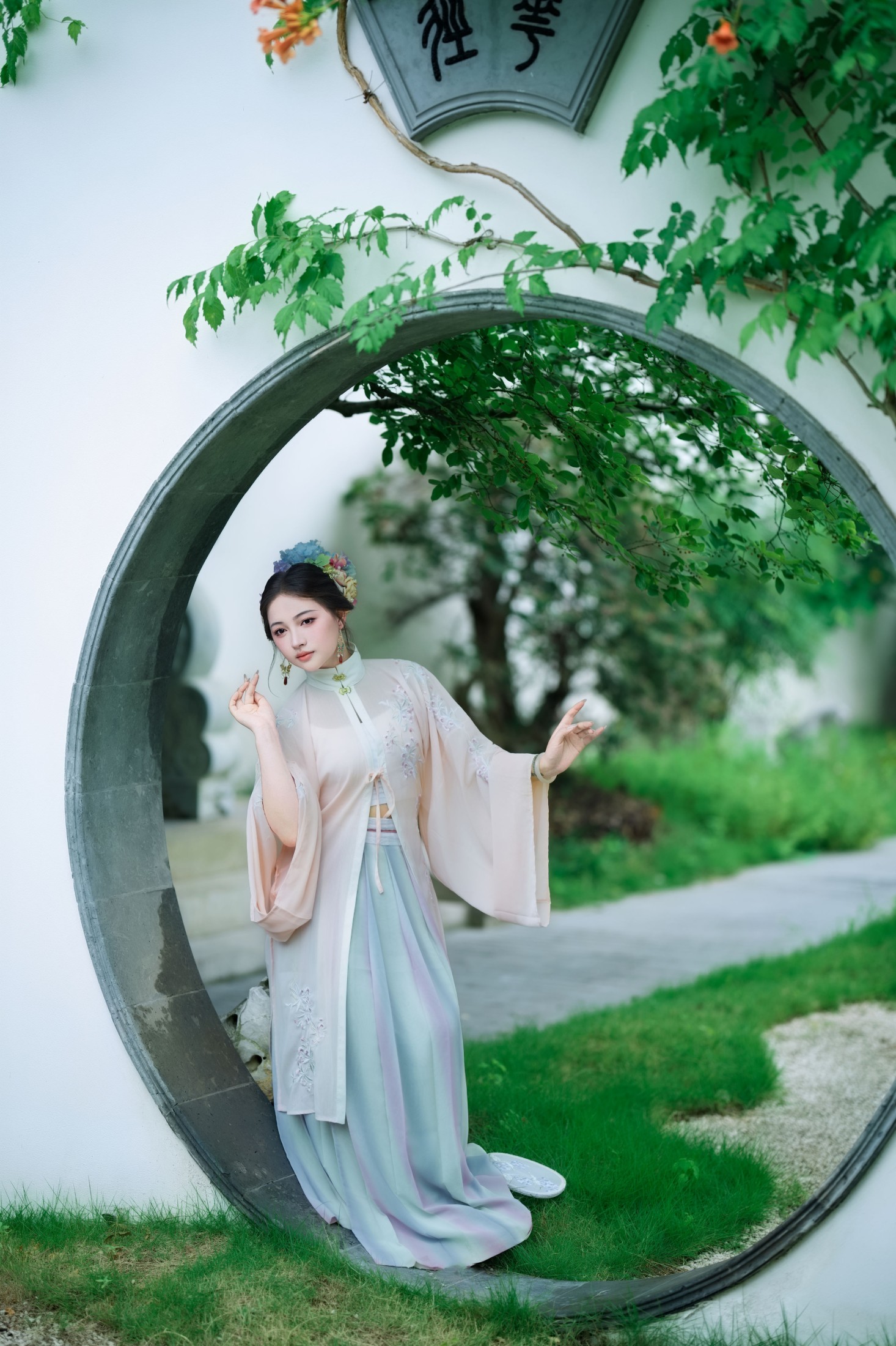 图片[5]-密密 – 《园林古风》[27P]-COS写真在线网