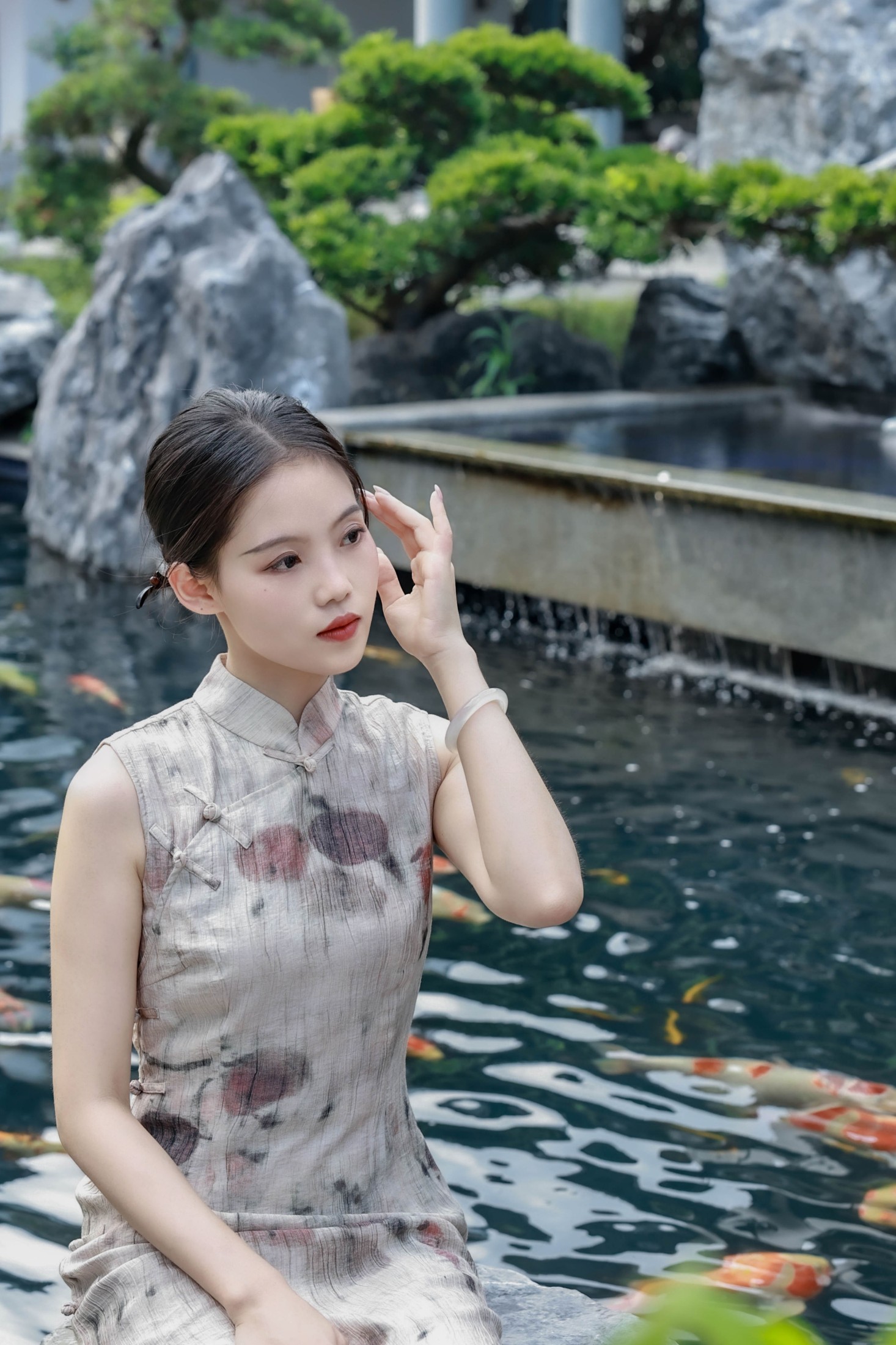 图片[5]-陈十二ing – 《新中式古色旗袍写真》[31P]-COS写真在线网