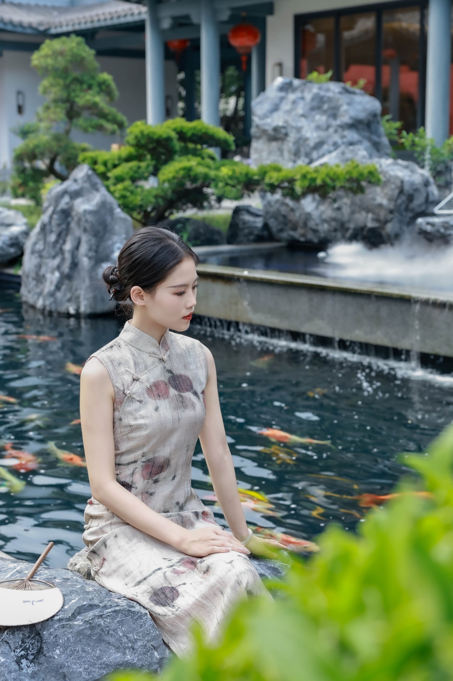 图片[3]-陈十二ing – 《新中式古色旗袍写真》[31P]-COS写真在线网