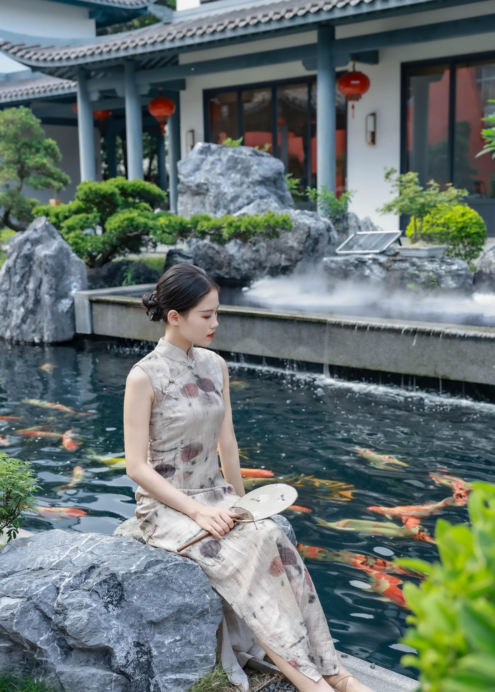 图片[2]-陈十二ing – 《新中式古色旗袍写真》[31P]-COS写真在线网