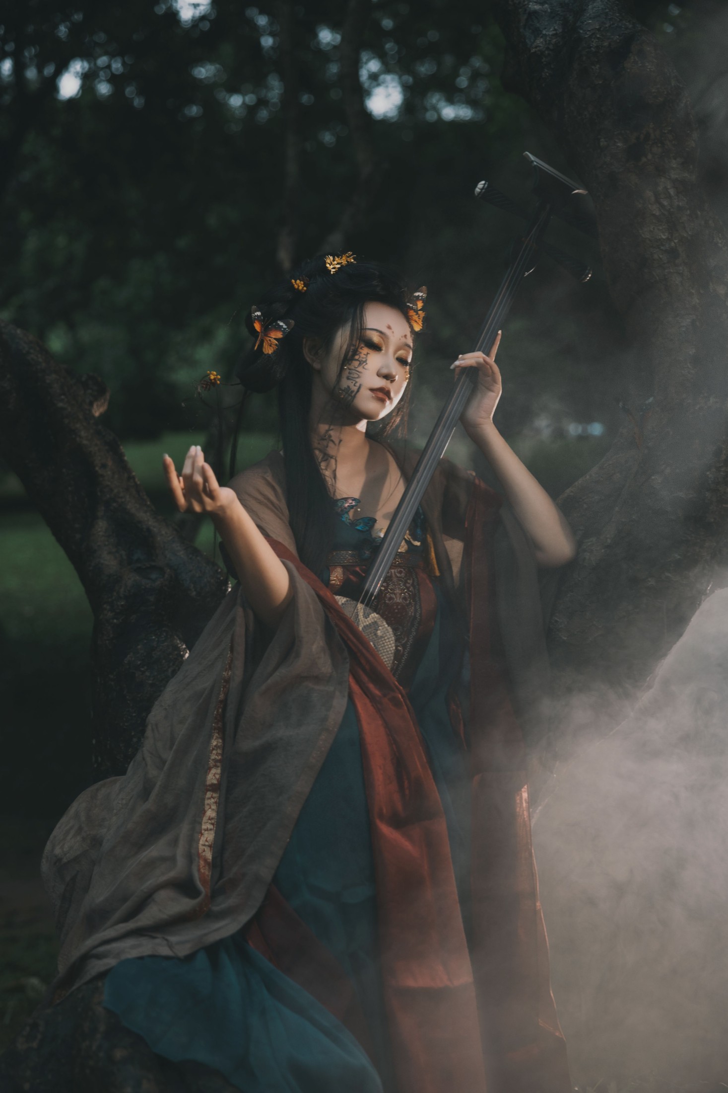 图片[4]-是琳琳呀 – 《枯蝶》[25P]-COS写真在线网