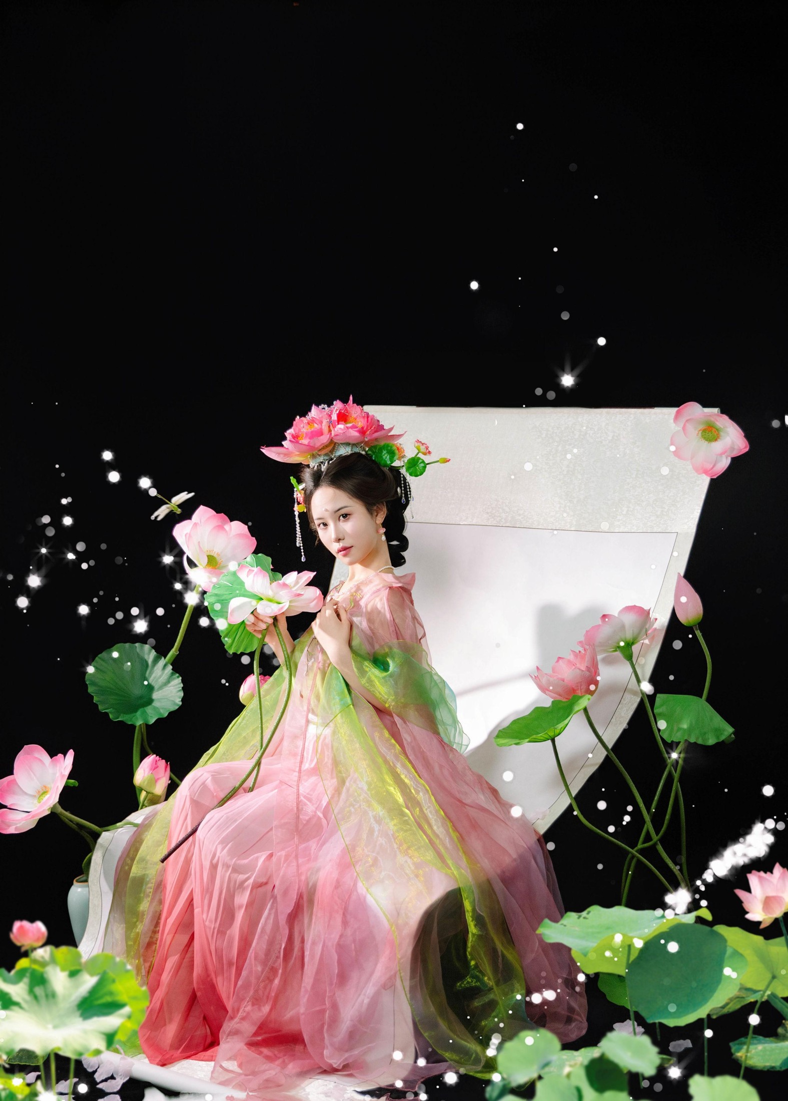 图片[2]-憨憨婷… – 《画中仙之荷花仙子》[20P]-COS写真在线网