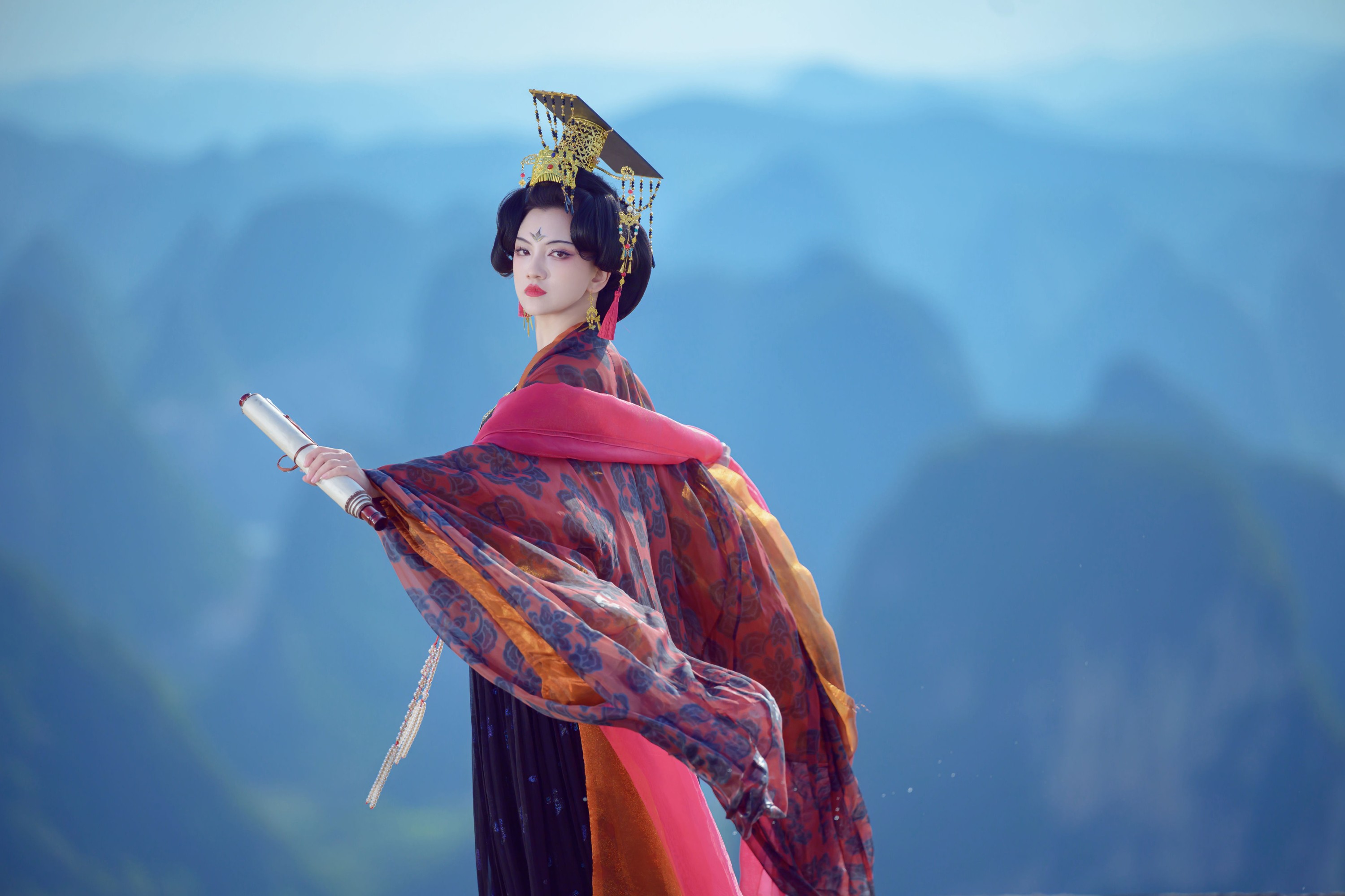 图片[4]-龙妹儿 – 《千里江山图》[13P]-COS写真在线网