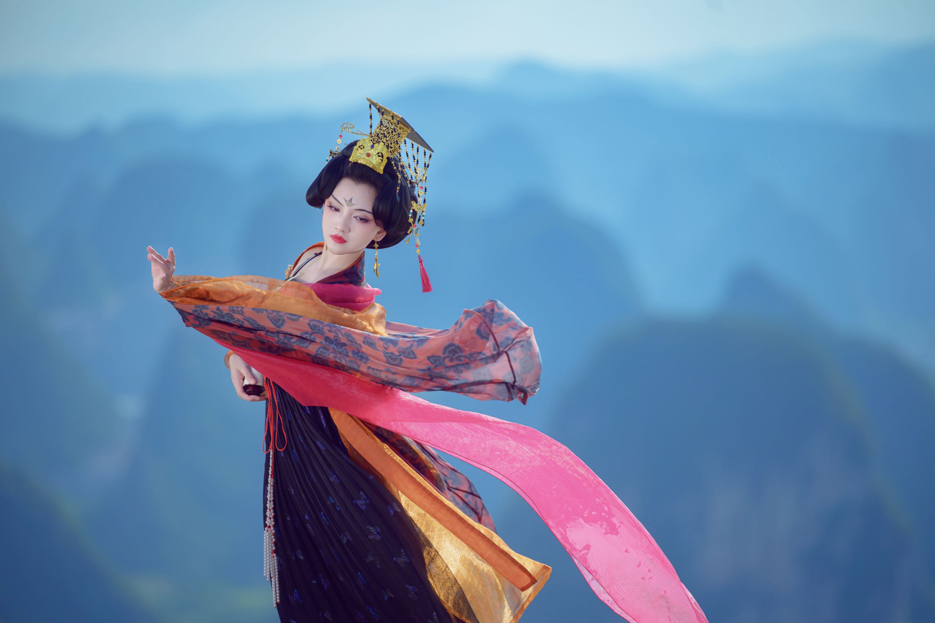 图片[5]-龙妹儿 – 《千里江山图》[13P]-COS写真在线网