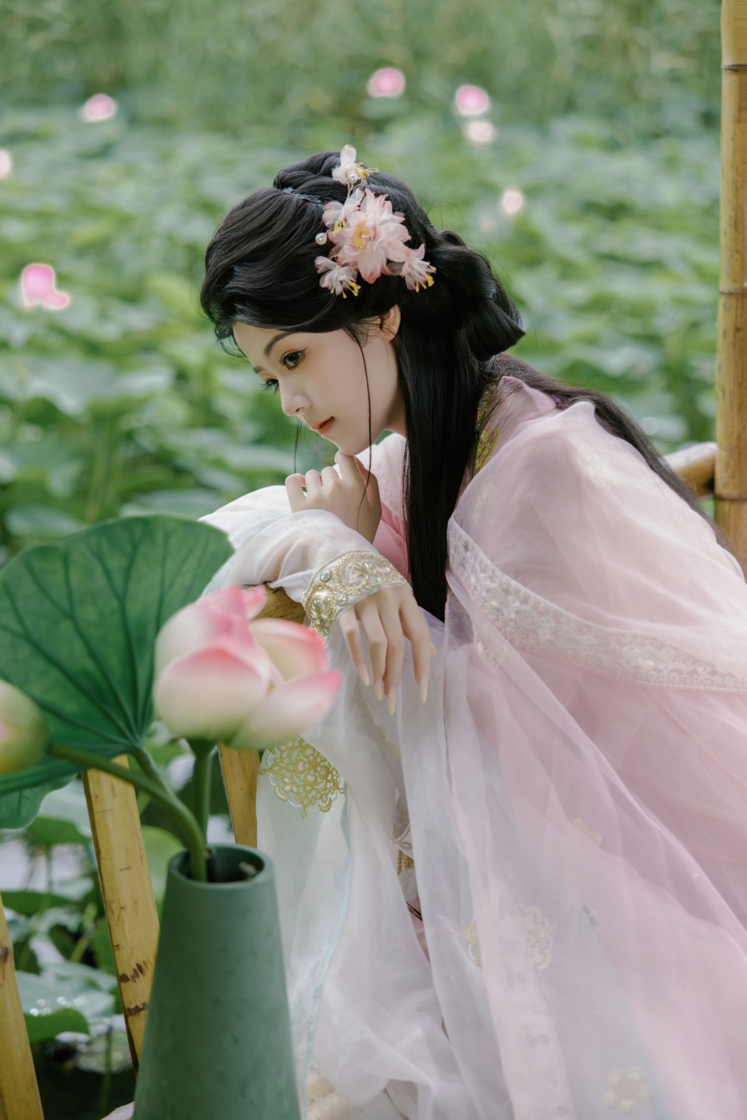 图片[3]-阿琳 – 《雨荷》[25P]-COS写真在线网