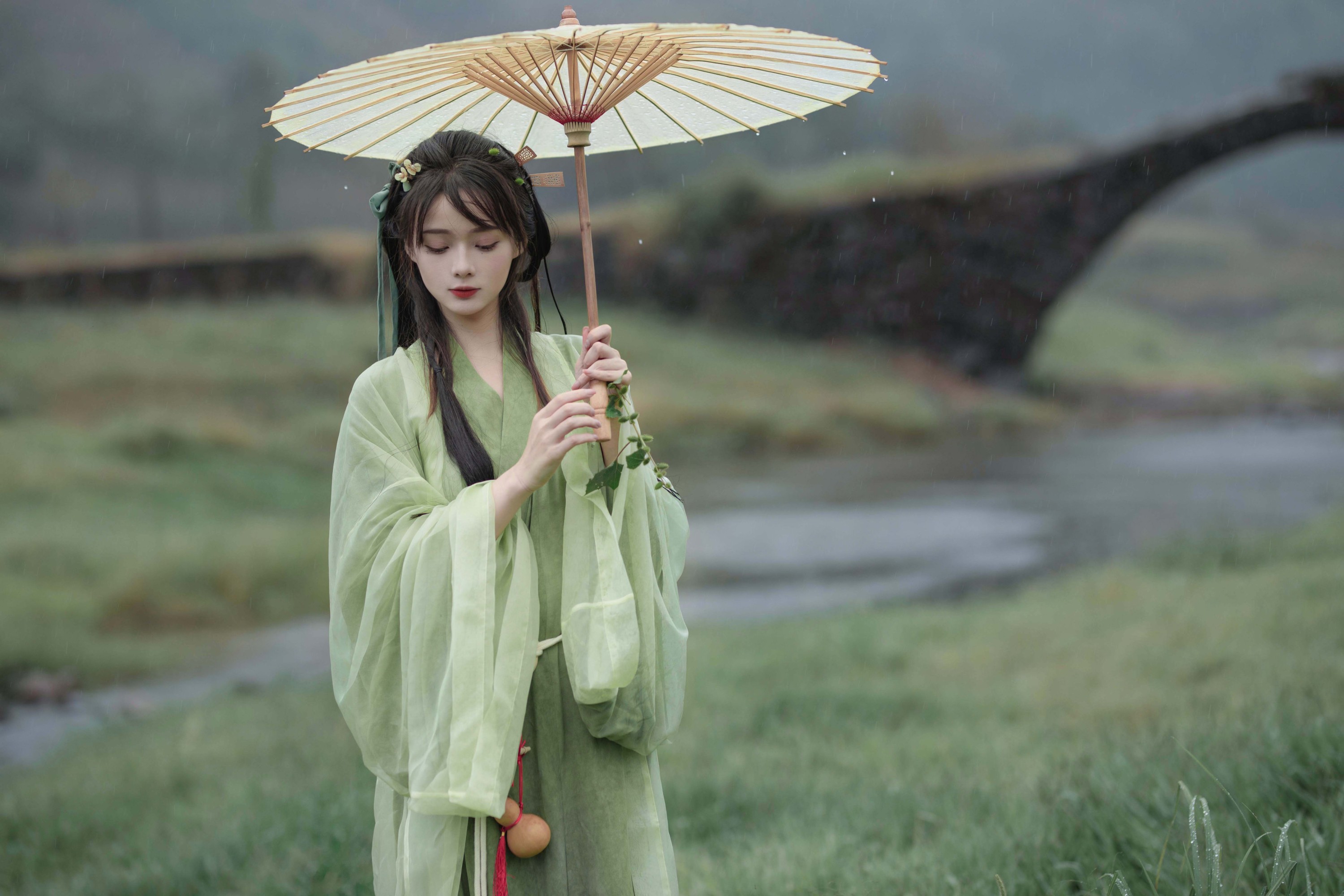 图片[4]-奇迹绣绣 – 《悠悠远山暮 ，独向白云归。》[14P]-COS写真在线网