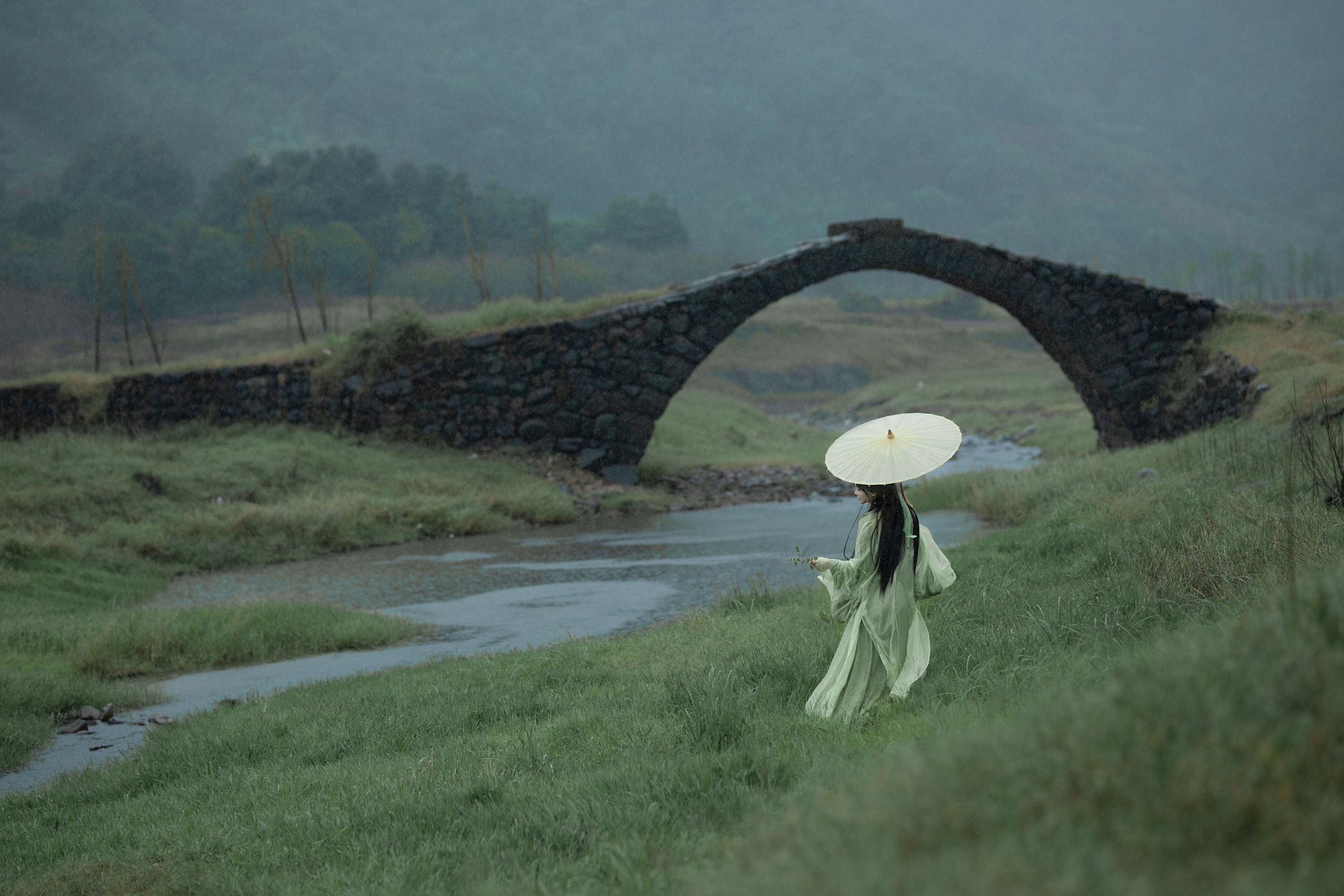 图片[3]-奇迹绣绣 – 《悠悠远山暮 ，独向白云归。》[14P]-COS写真在线网