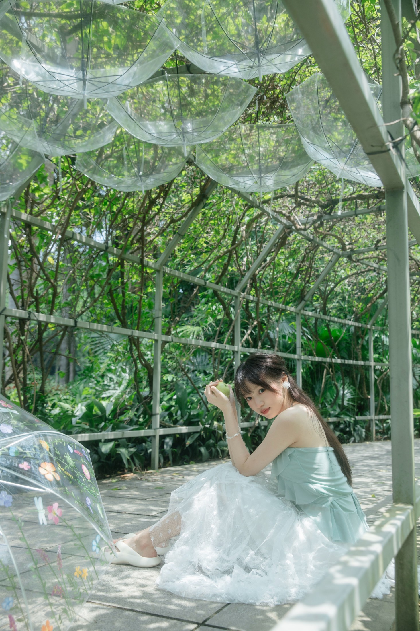 图片[3]-夏之芽菜 – 《薄荷绿的夏天》[16P]-COS写真在线网