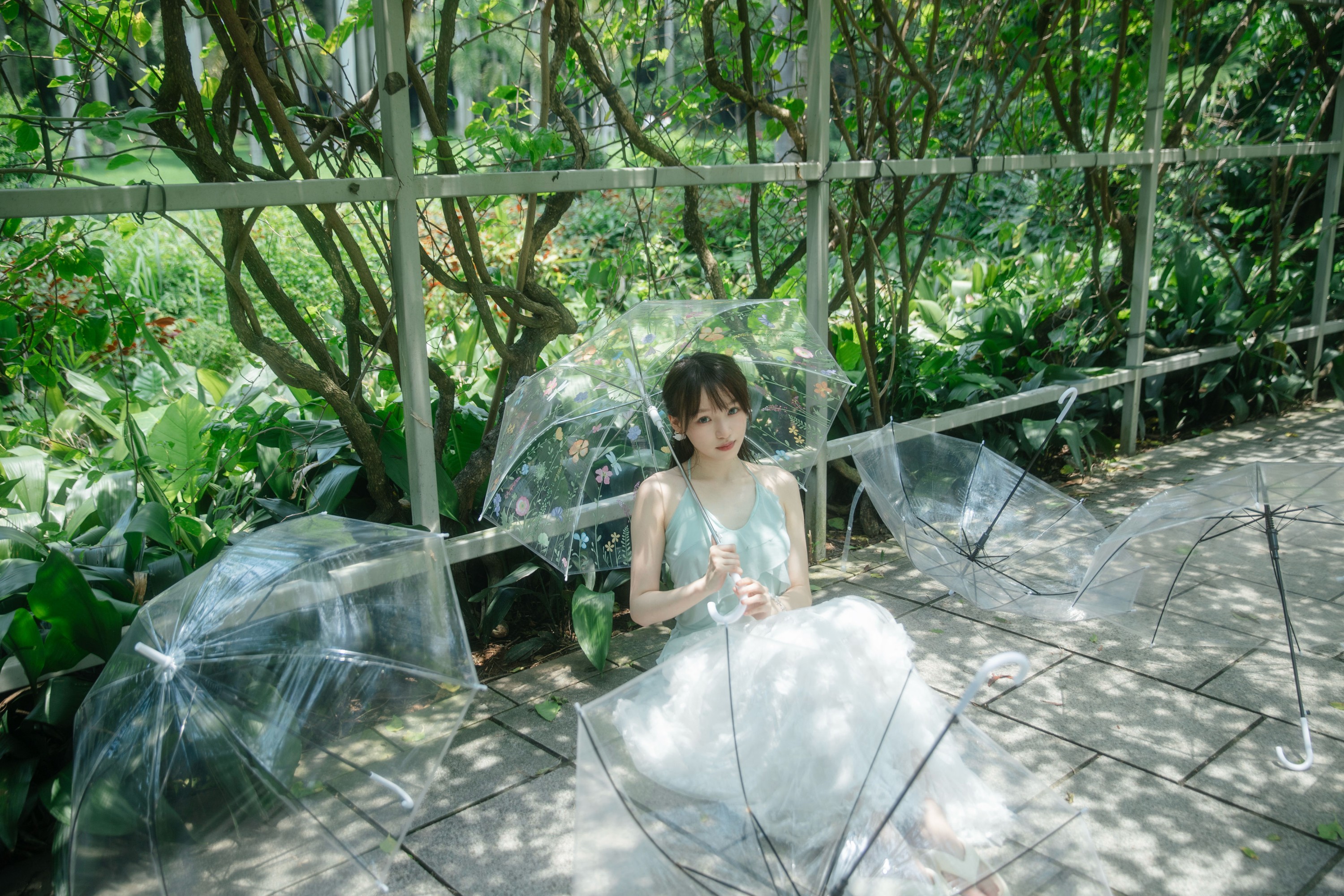 图片[5]-夏之芽菜 – 《薄荷绿的夏天》[16P]-COS写真在线网