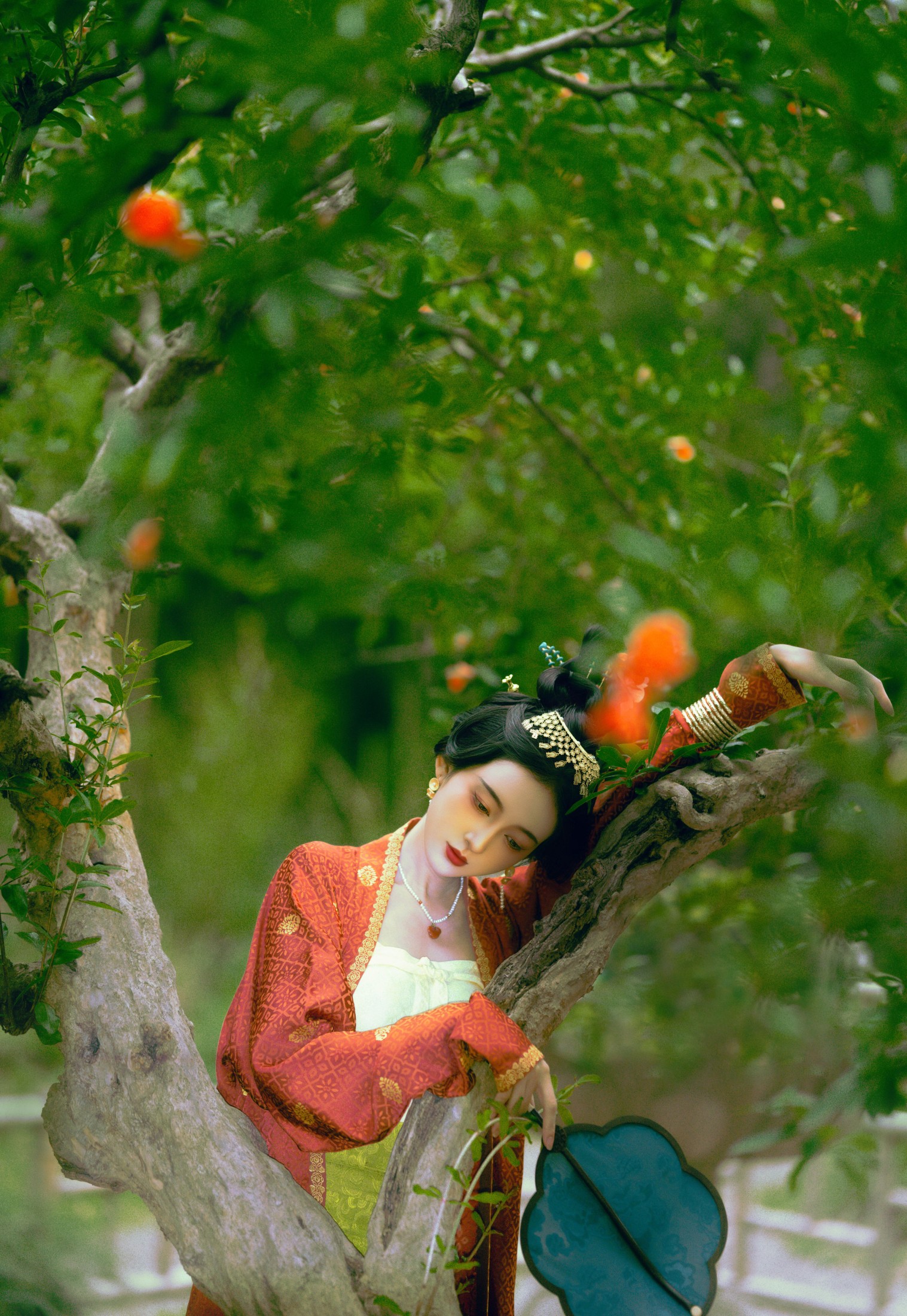 图片[3]-一只梳子君 – 《石榴花魂》[19P]-COS写真在线网
