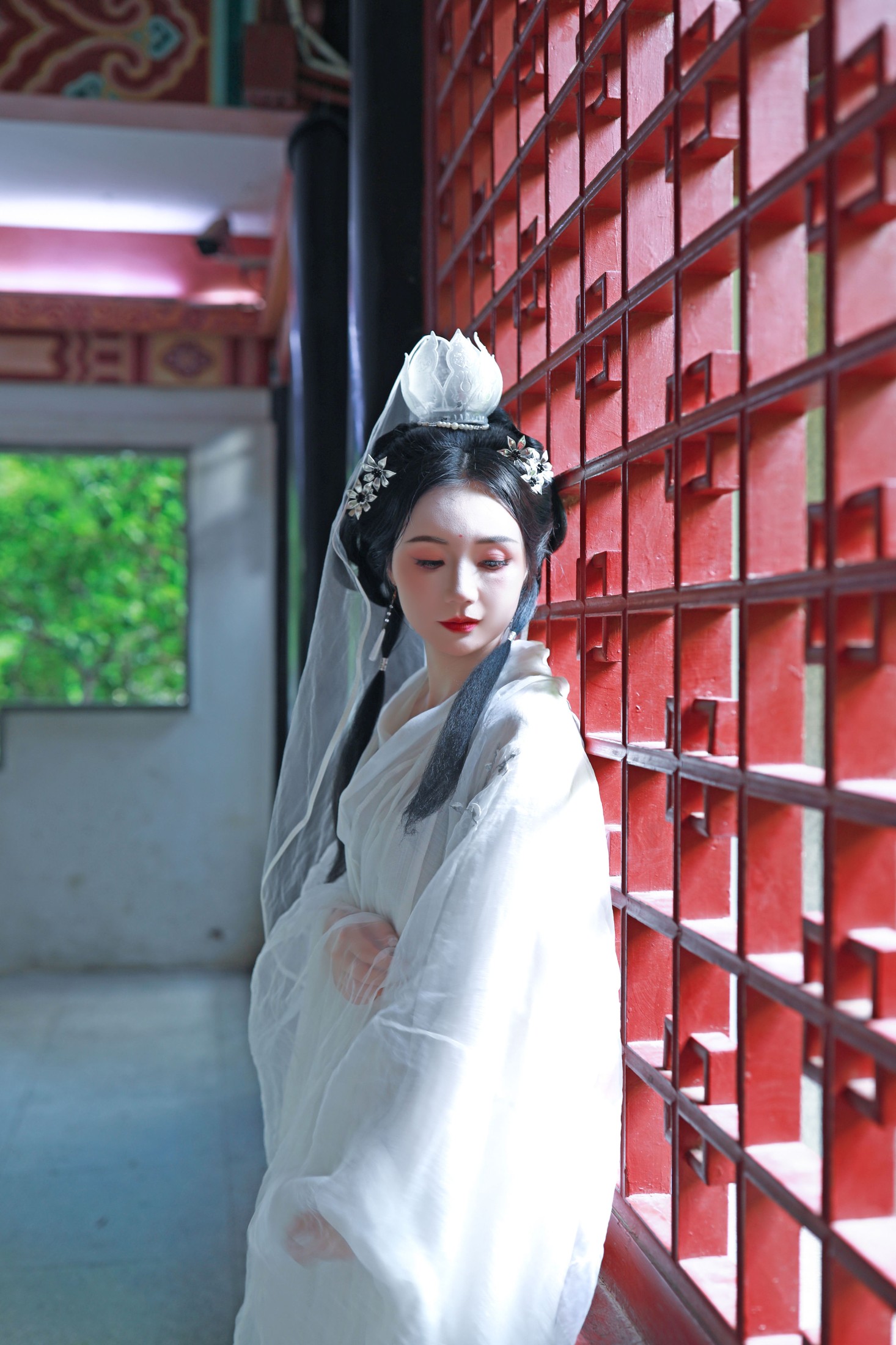 图片[3]-辉儿 – 《汉服菩萨装写真–济南豹突泉》[28P]-COS写真在线网
