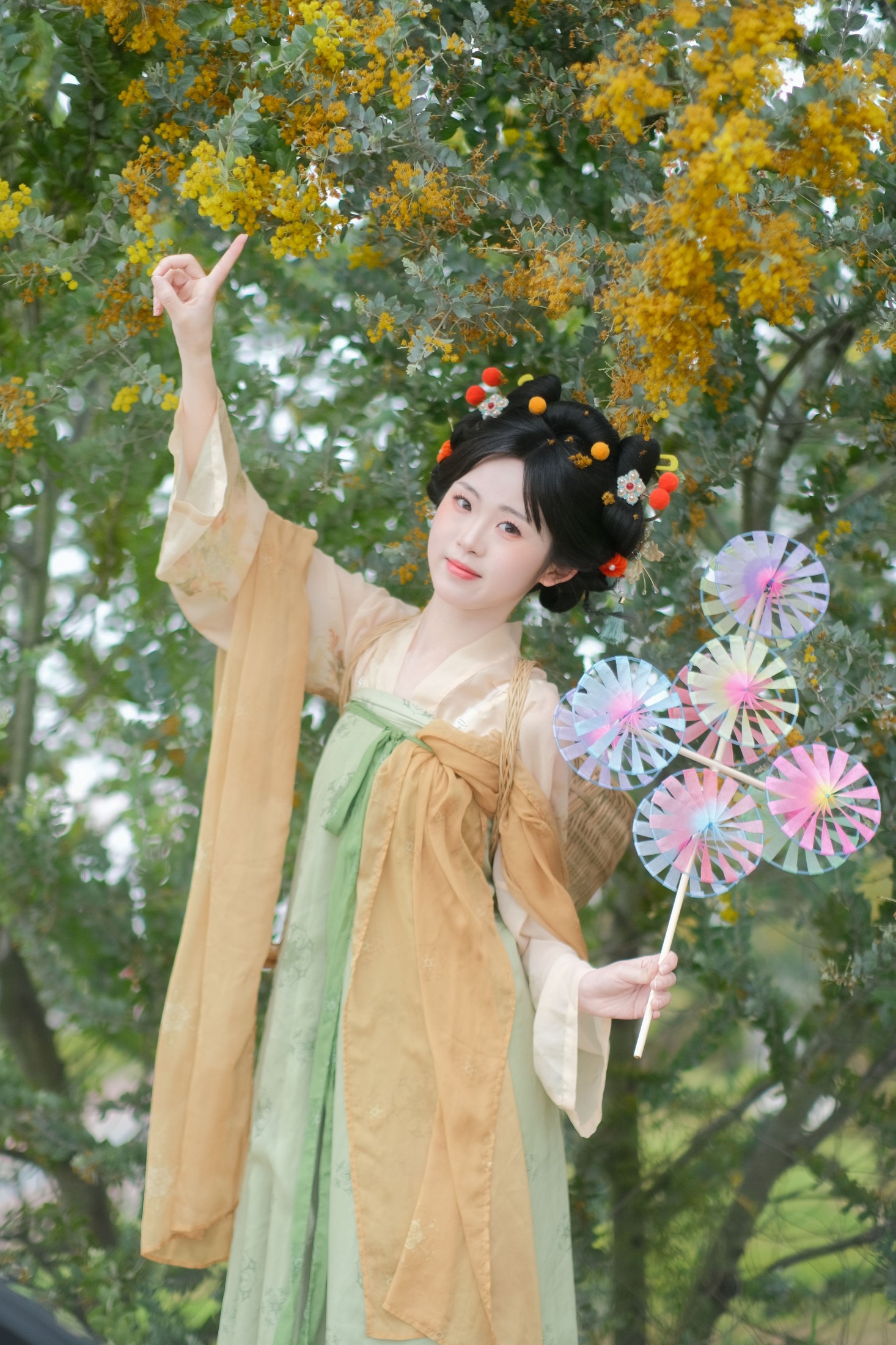 图片[3]-1010 – 《可可爱爱的小唐风金合欢写真》[14P]-COS写真在线网