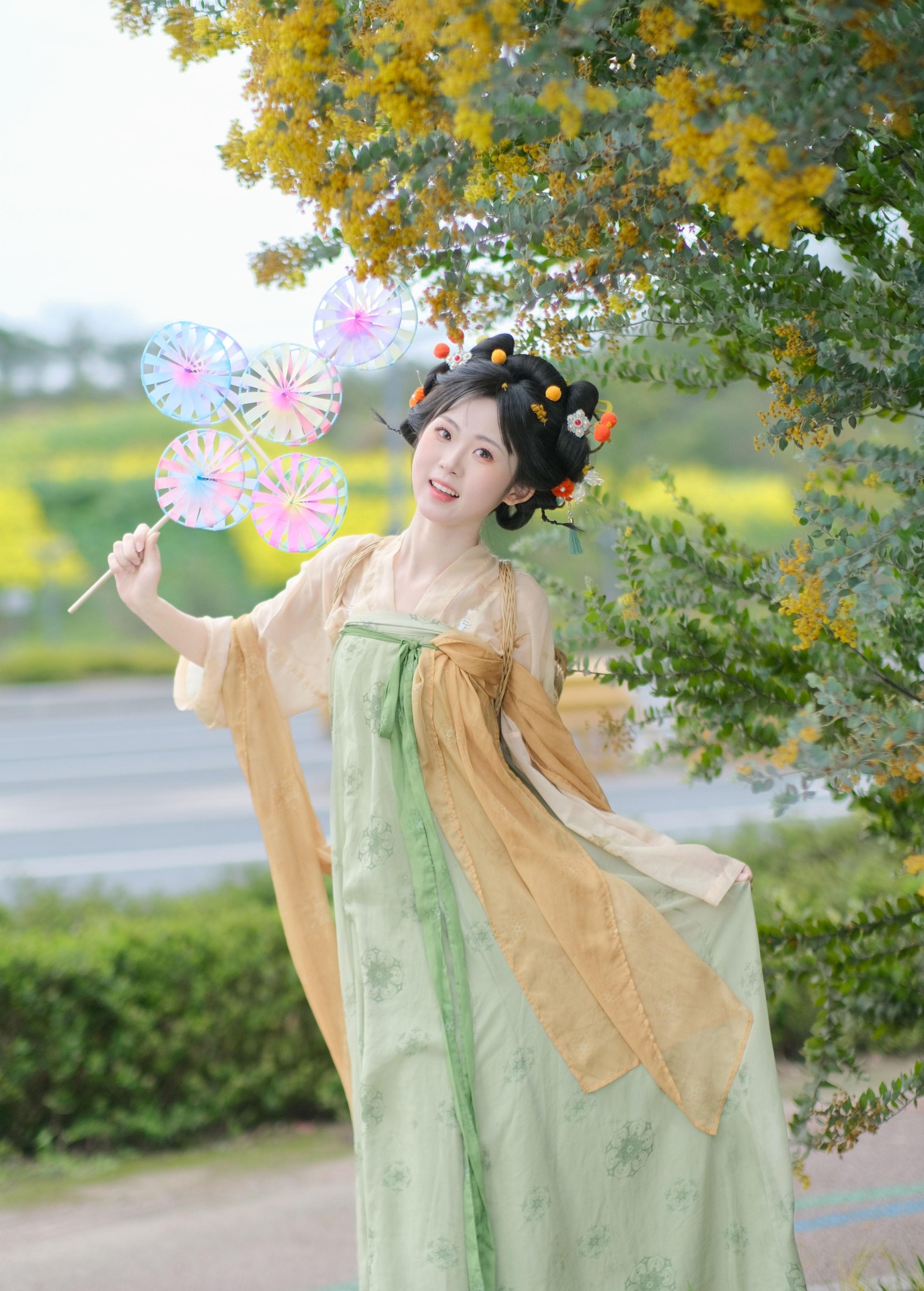 图片[2]-1010 – 《可可爱爱的小唐风金合欢写真》[14P]-COS写真在线网