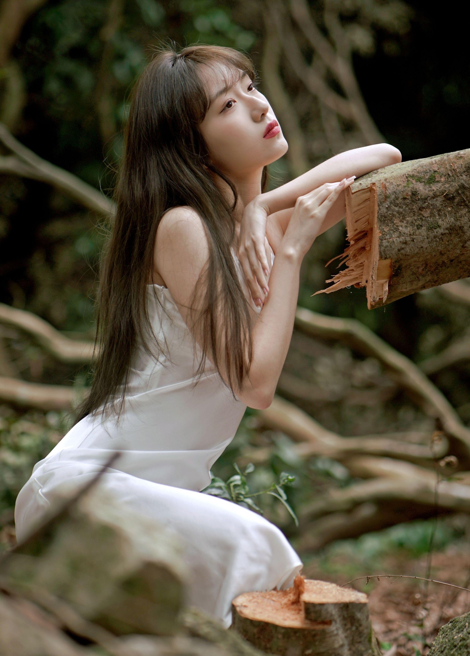 图片[2]-KK – 《荔枝树间的白裙诗》[20P]-COS写真在线网