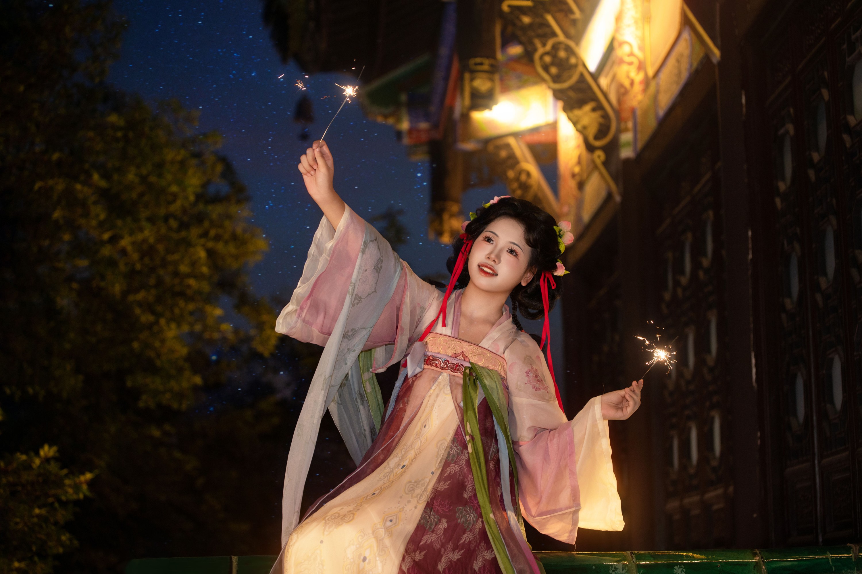 图片[5]-糯米小团子 – 《锦鲤-夜景》[13P]-COS写真在线网