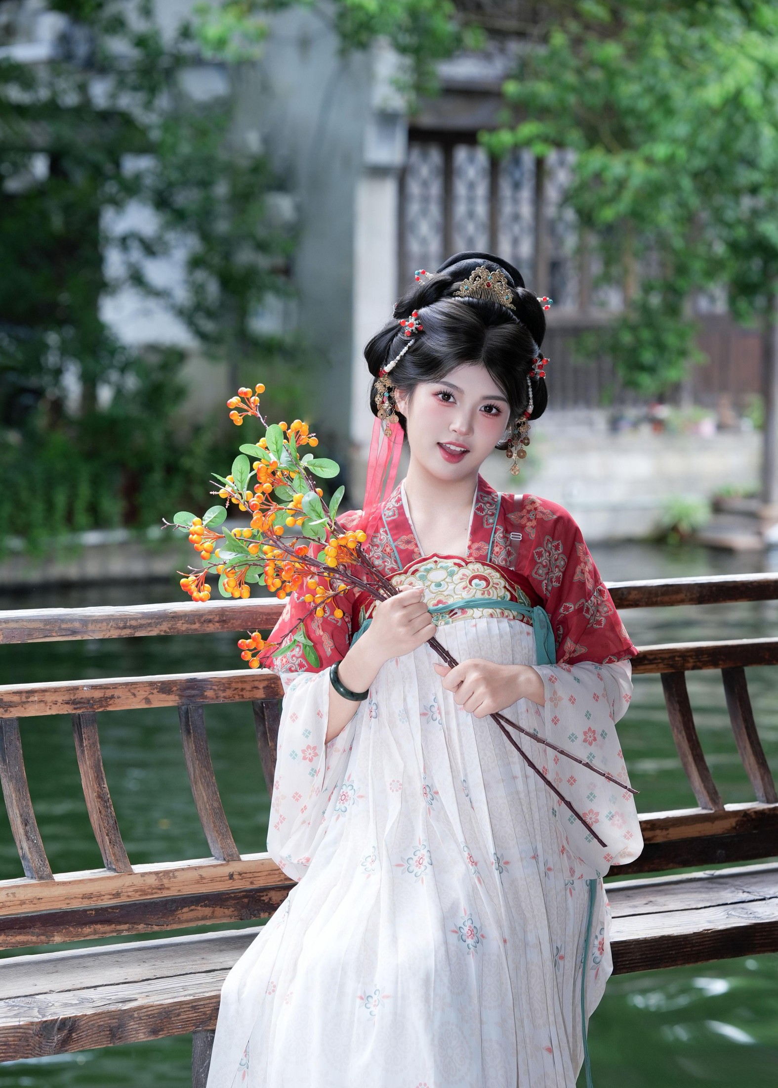 图片[2]-小蔷薇 – 《古镇小唐风》[14P]-COS写真在线网