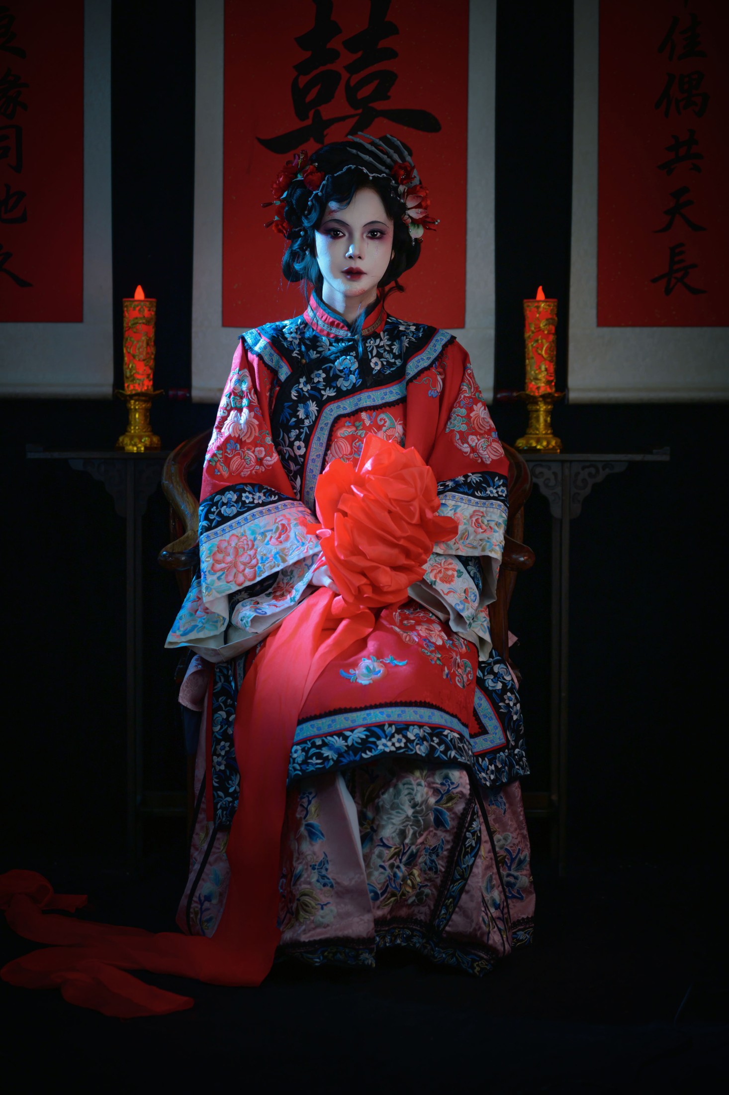 图片[3]-燕小胖 – 《一袭红衣，一生执念。》[18P]-COS写真在线网