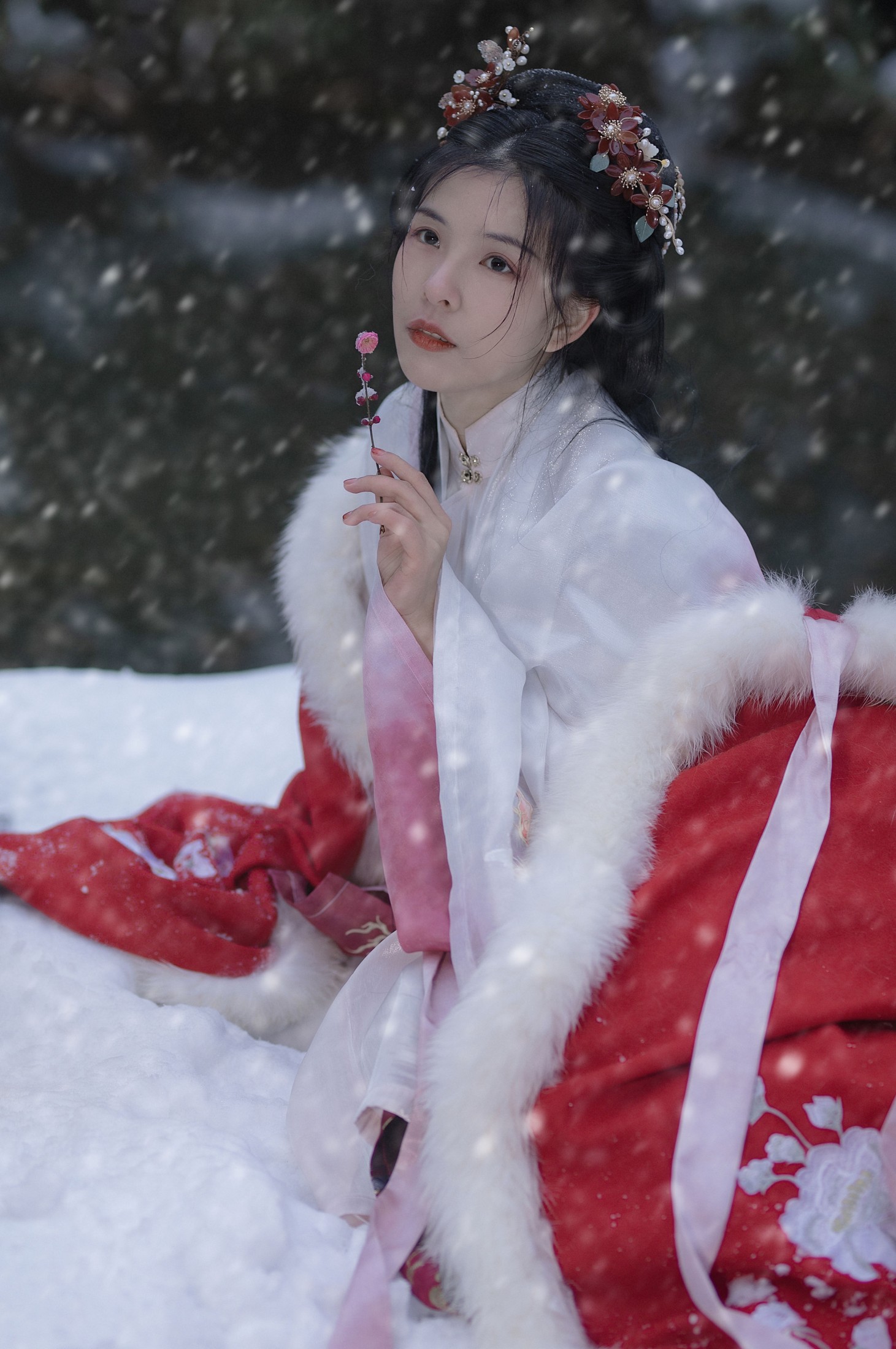 图片[3]-Yukin元元 – 《天欲雪》[14P]-COS写真在线网