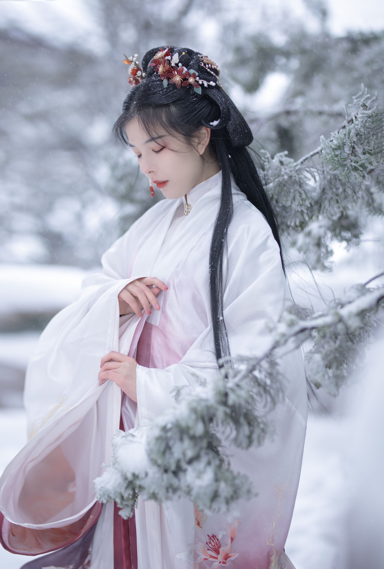 图片[5]-Yukin元元 – 《天欲雪》[14P]-COS写真在线网