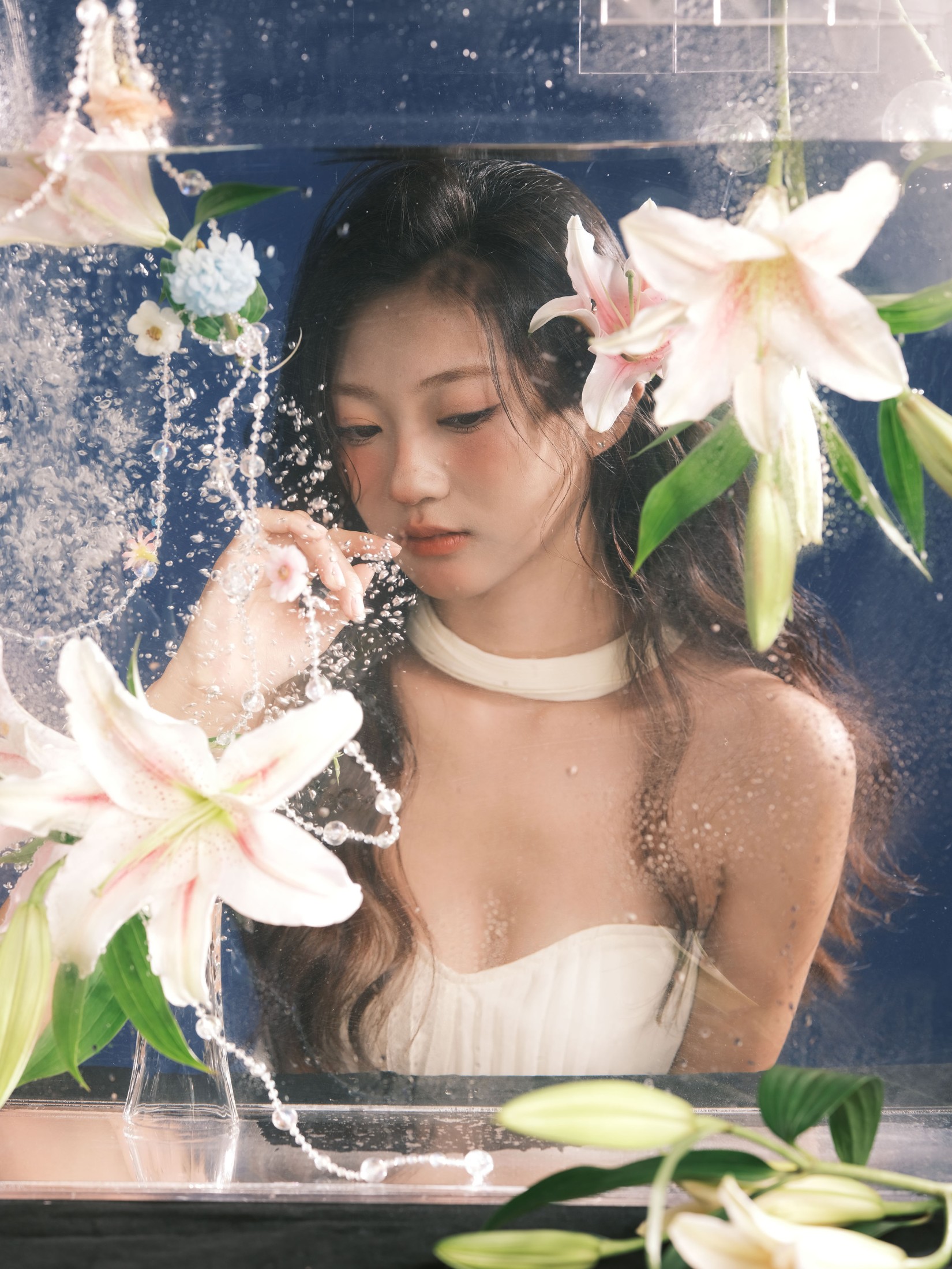 鲨鱼牙 – 《水中花梦》[15P]-COS写真在线网