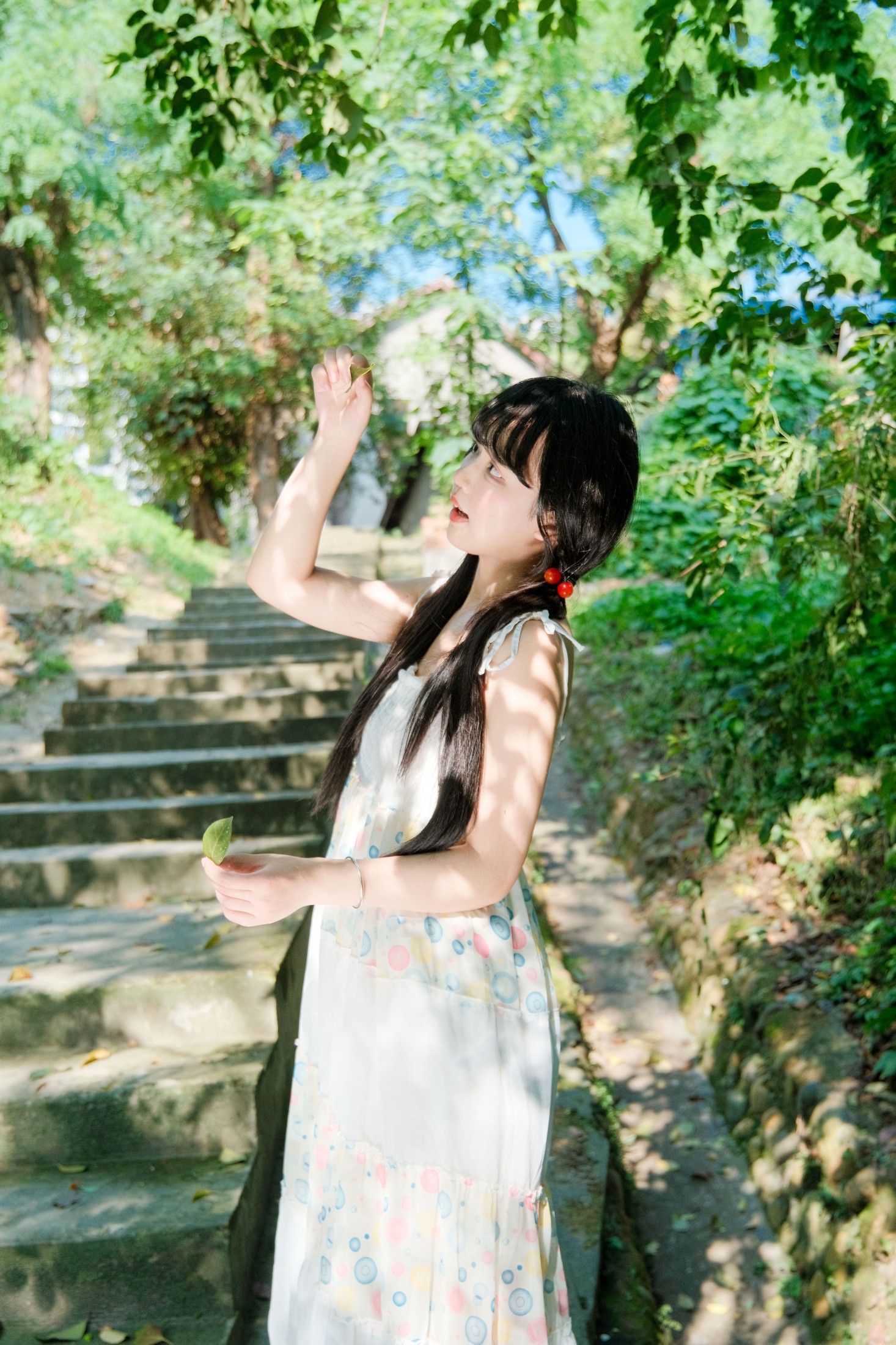 图片[5]-小梨花儿 – 《绿色夏日》[26P]-COS写真在线网