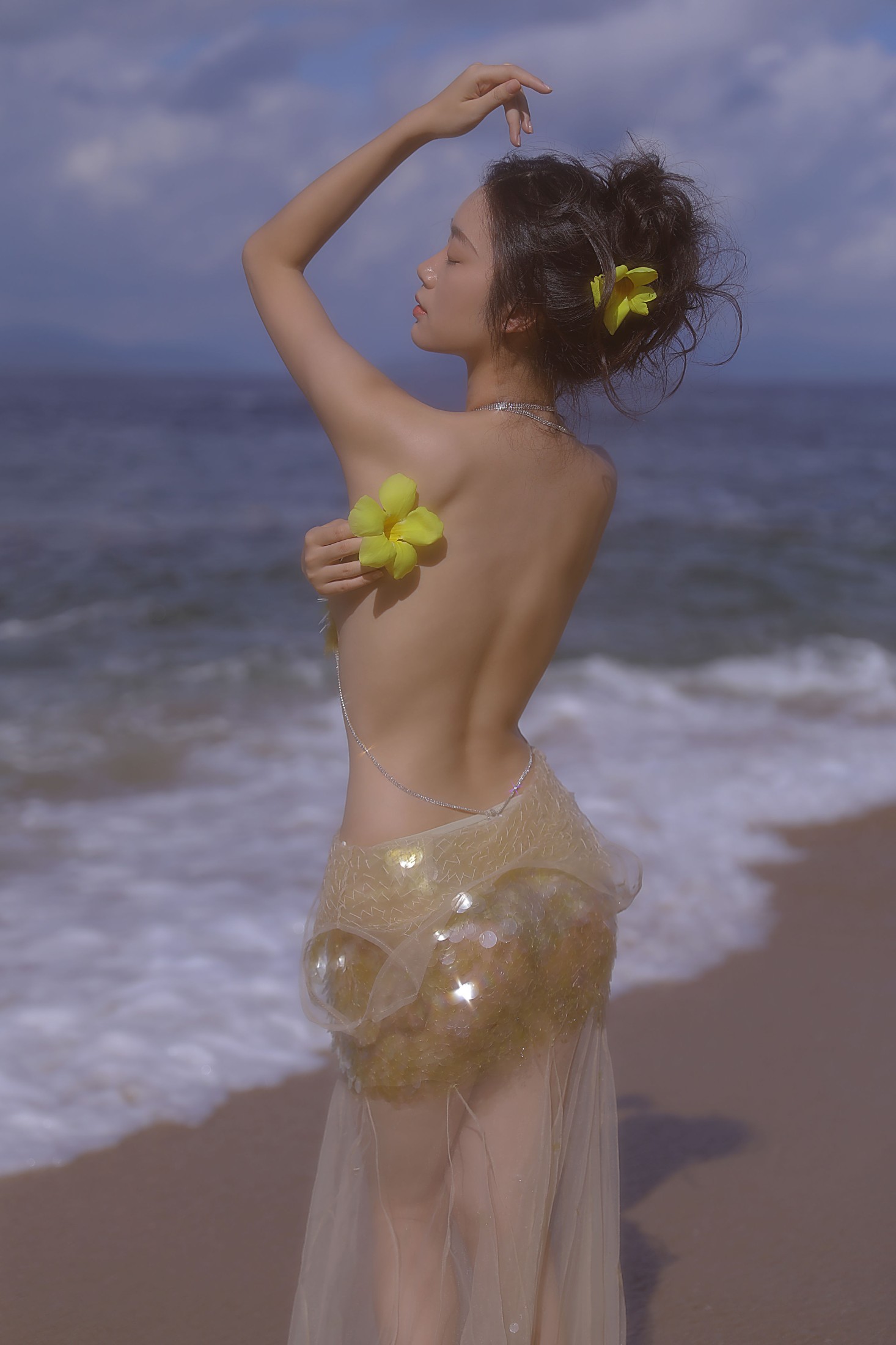 图片[4]-六六 – 《她从海中走来》[19P]-COS写真在线网