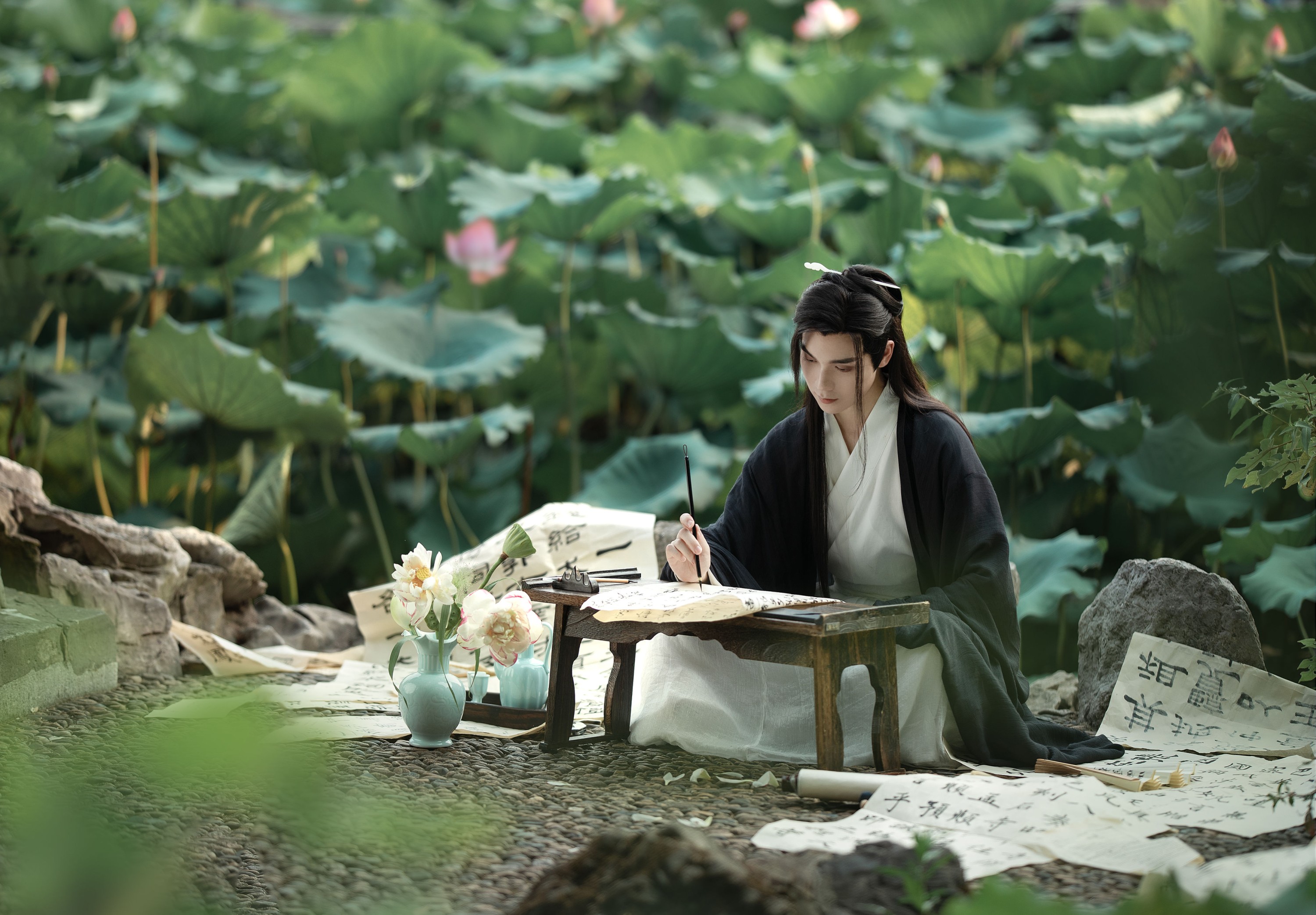 奈何Ne – 《浣沙溪》[17P]-COS写真在线网