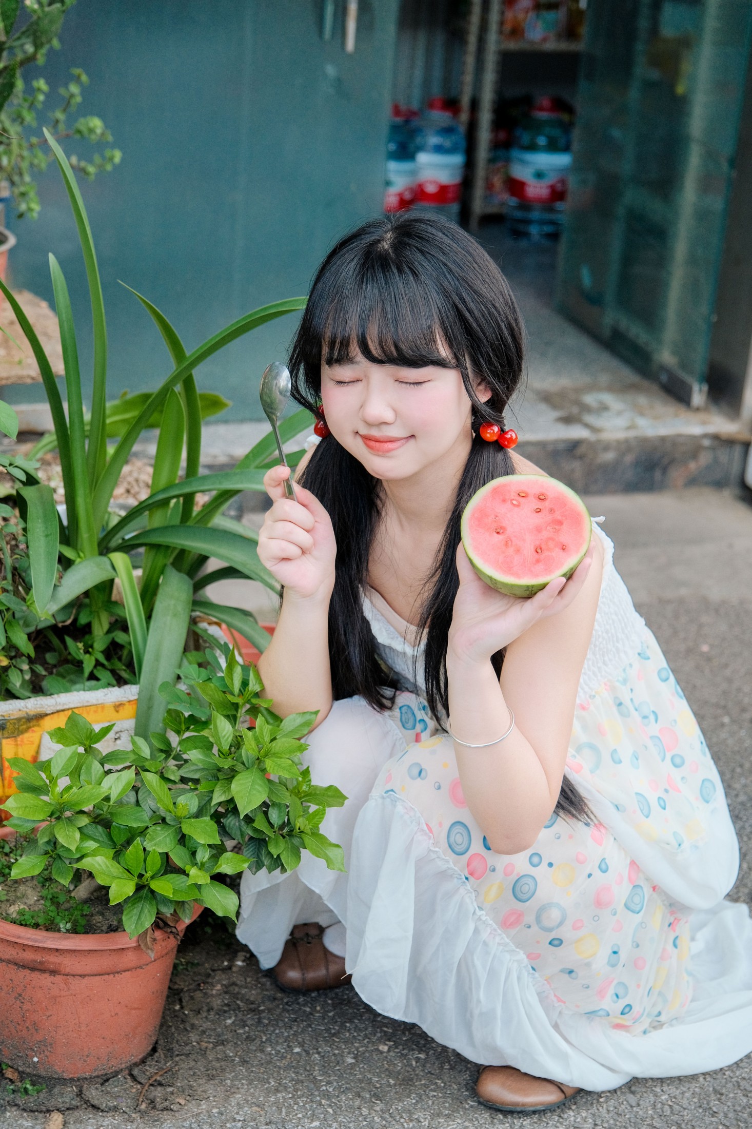 图片[4]-小梨花儿 – 《日系老小区拍照》[31P]-COS写真在线网