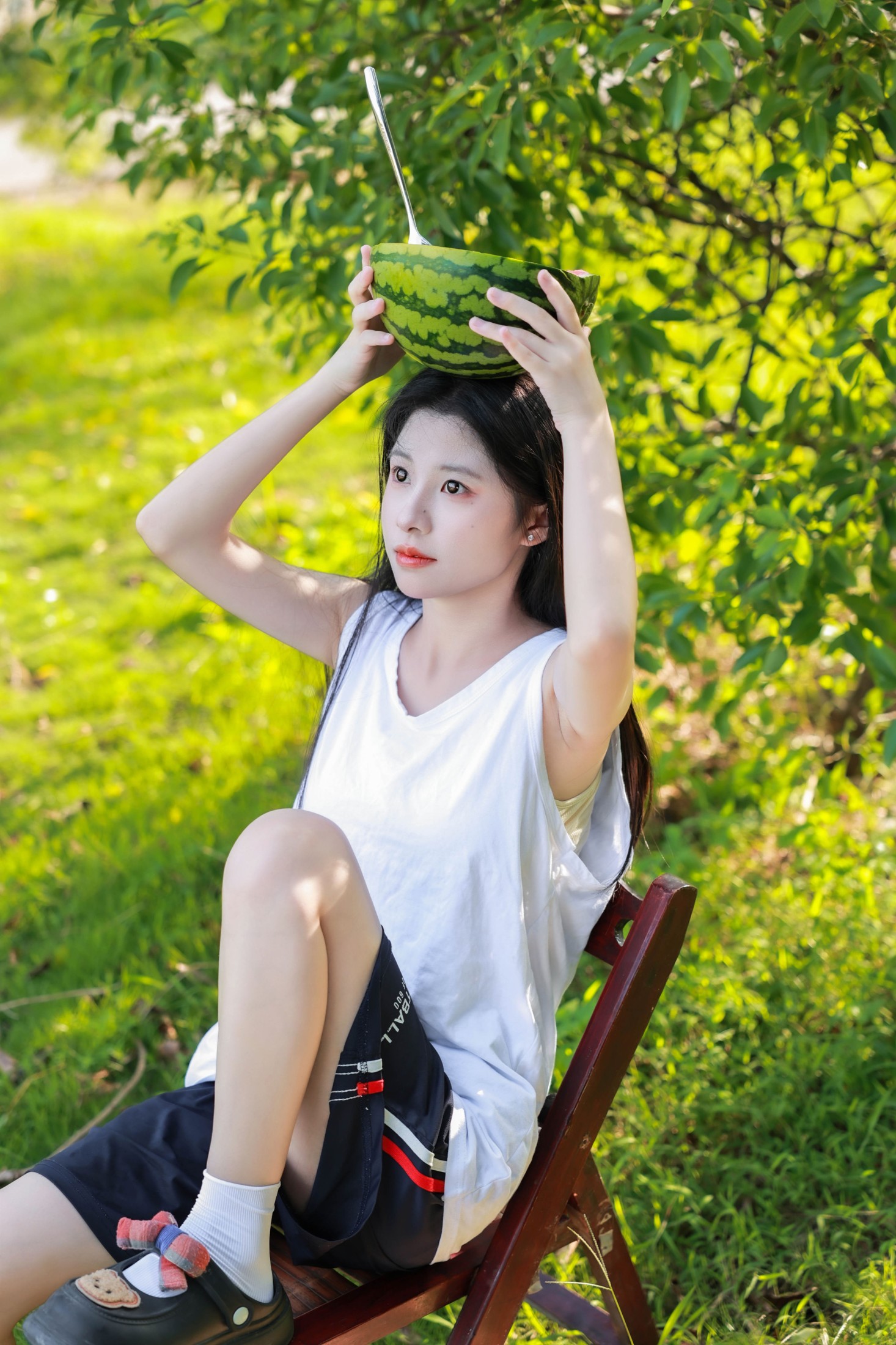 图片[3]-湉懒懒. – 《西瓜味的夏天》[42P]-COS写真在线网