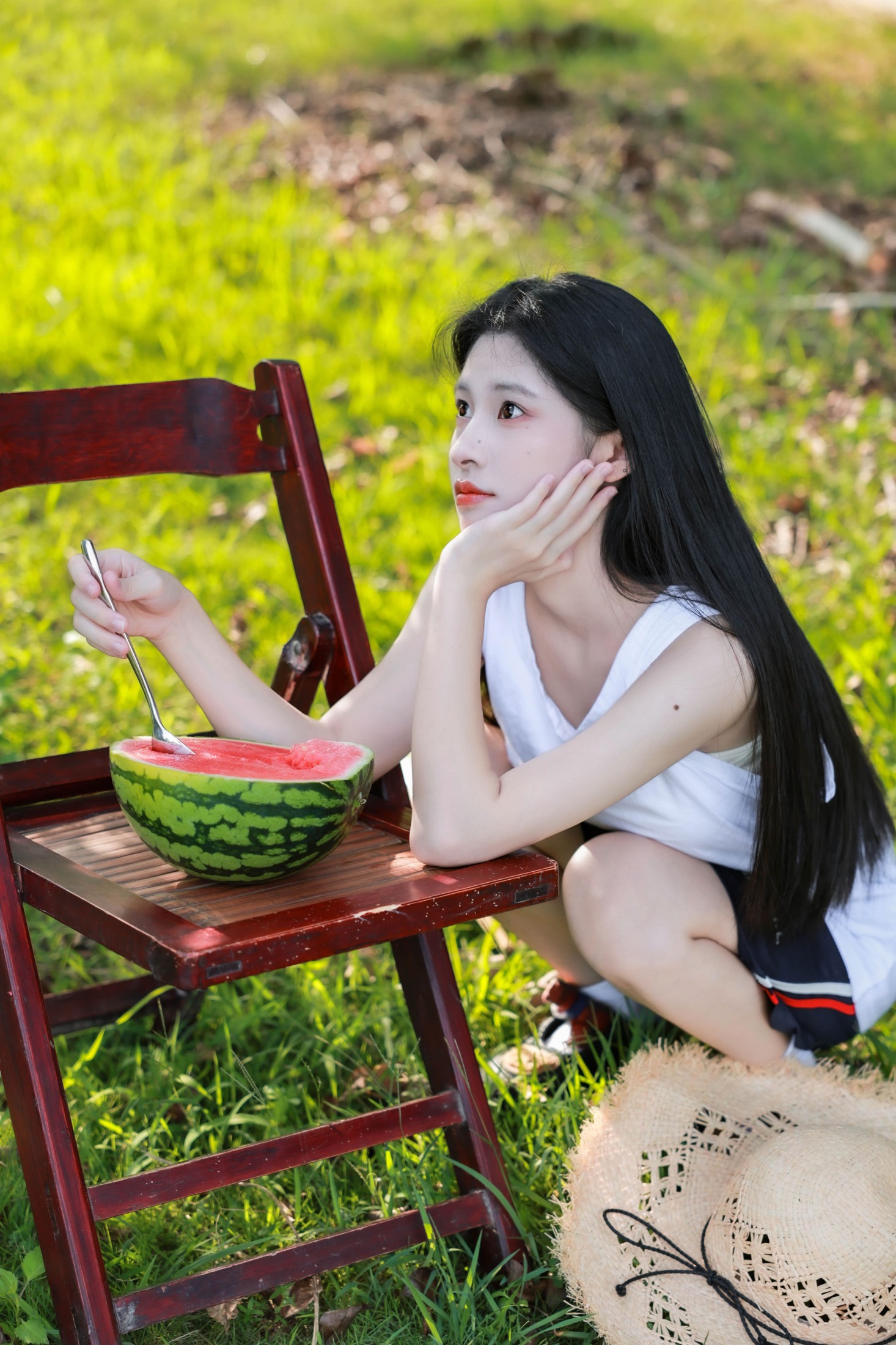 图片[4]-湉懒懒. – 《西瓜味的夏天》[42P]-COS写真在线网