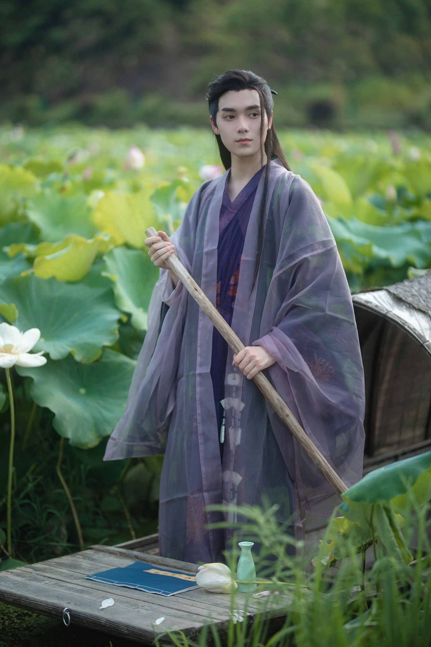 图片[5]-奈何Ne – 《满身明月看荷花》[13P]-COS写真在线网