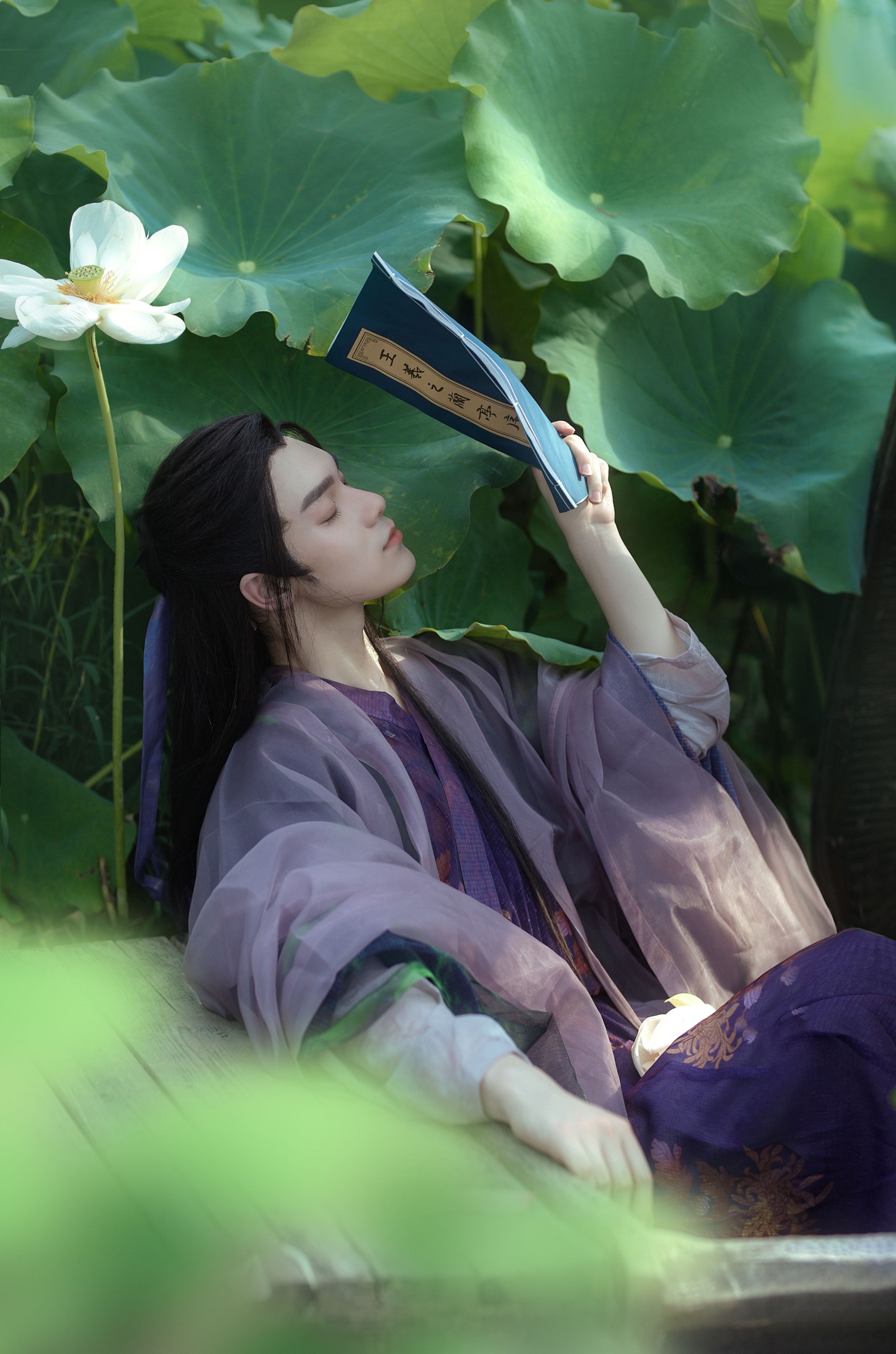 图片[4]-奈何Ne – 《满身明月看荷花》[13P]-COS写真在线网