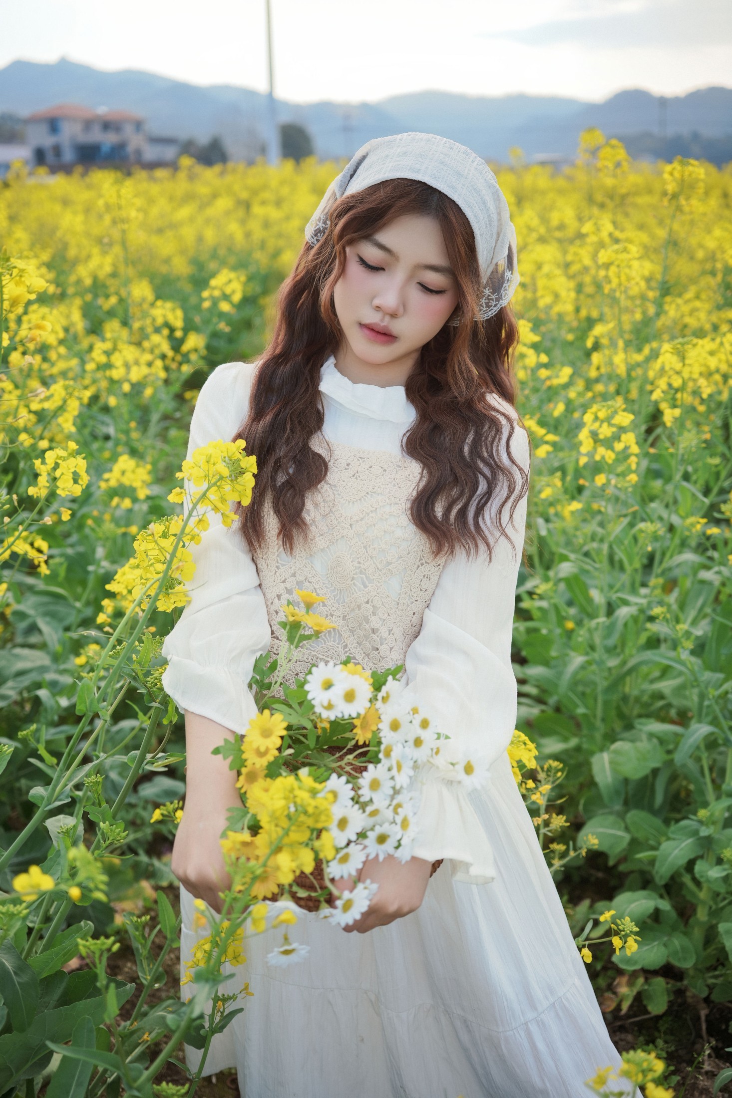 静静已 – 《田园少女油菜花》[39P]-COS写真在线网