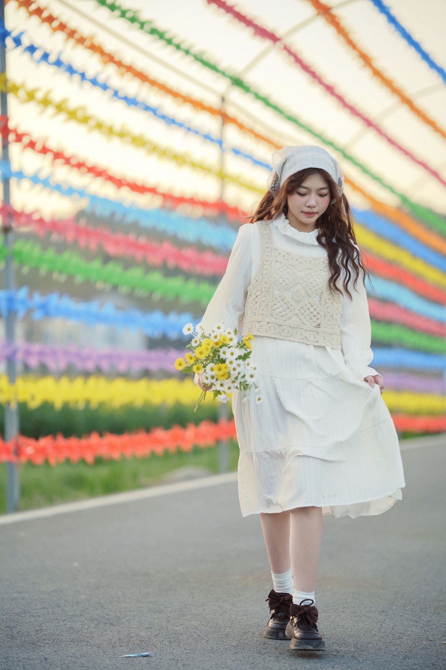 图片[4]-静静已 – 《田园少女油菜花》[39P]-COS写真在线网