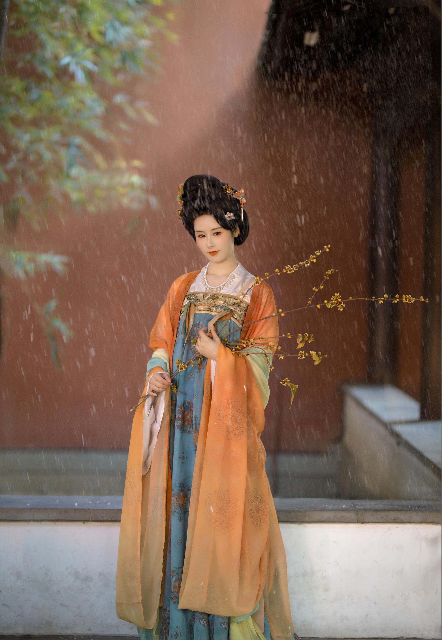 图片[2]-人间月-素尘 – 《钱王祠腊梅》[14P]-COS写真在线网