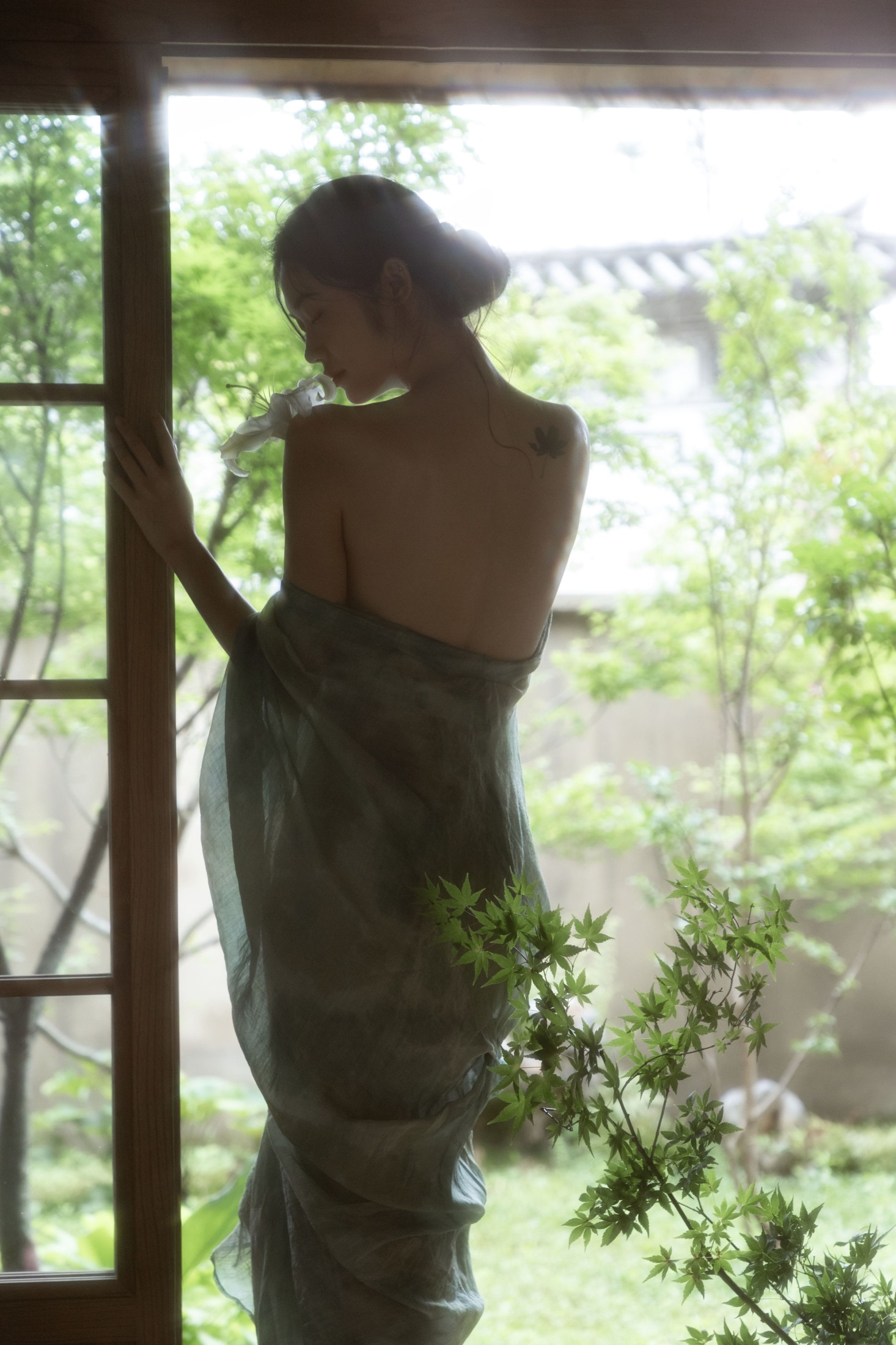 图片[3]-费里妮妮 – 《竹林、少女和新中式》[18P]-COS写真在线网