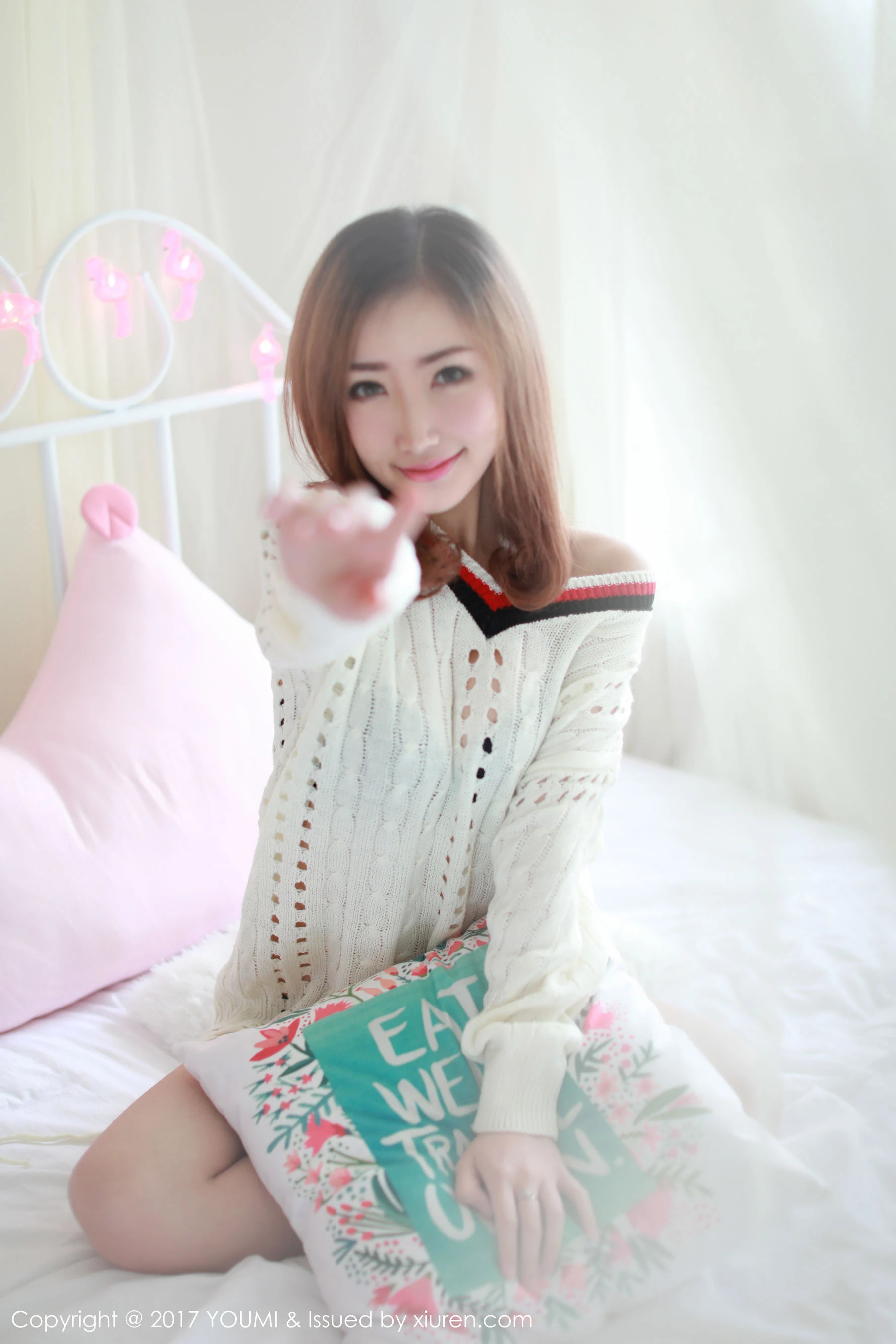 图片[2]-Yumi-尤美《美丽而妩媚的尤物》 尤蜜荟YouMi Vol.005-COS写真在线网
