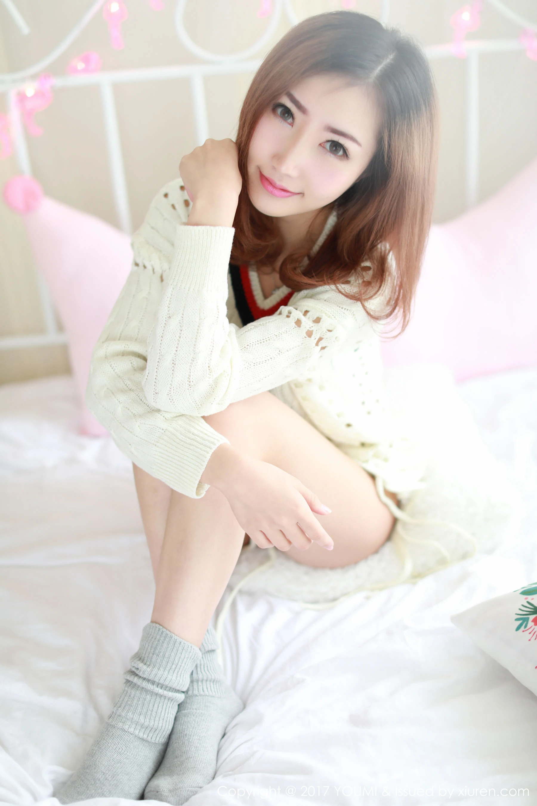 图片[6]-Yumi-尤美《美丽而妩媚的尤物》 尤蜜荟YouMi Vol.005-COS写真在线网