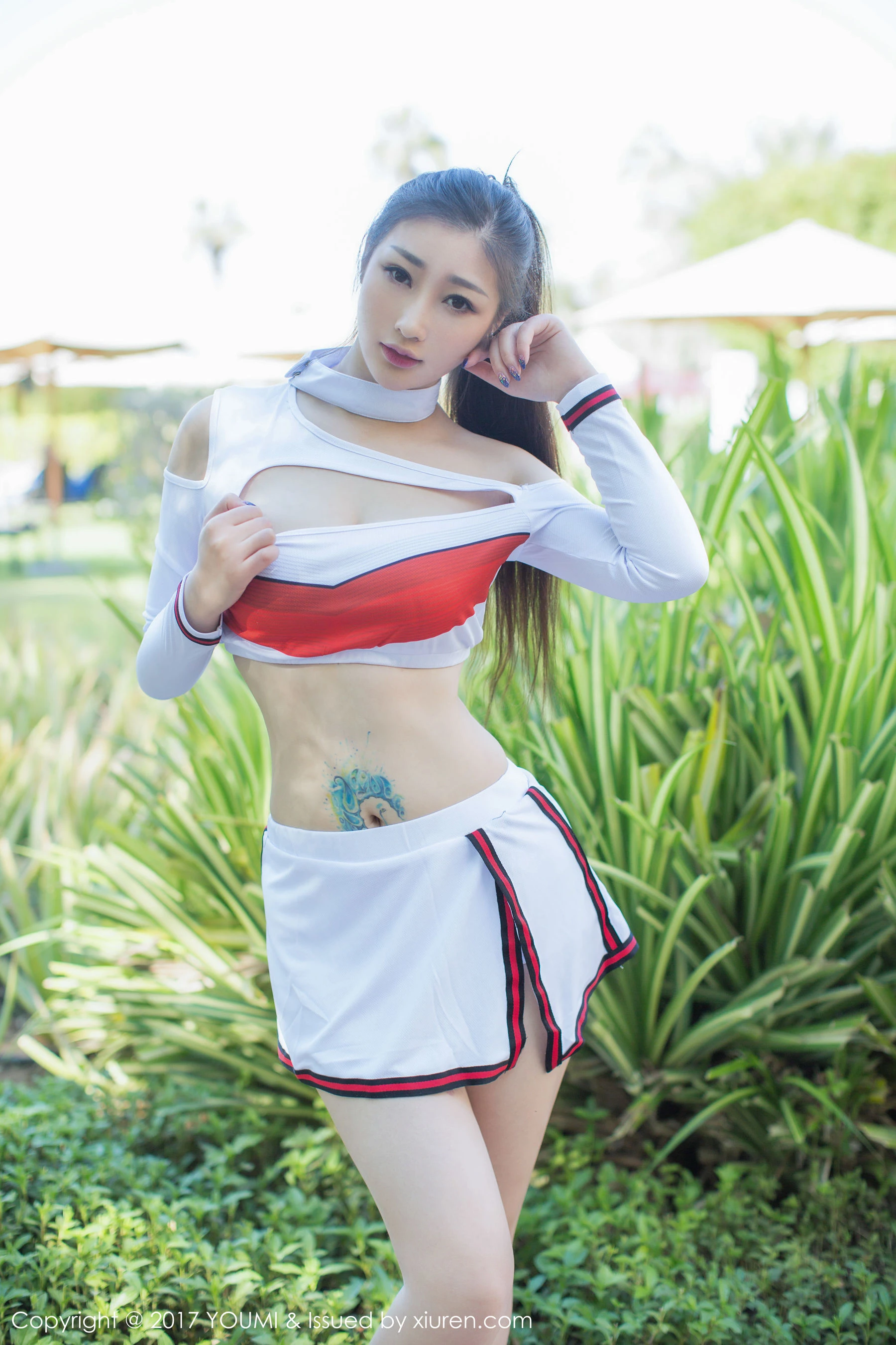 图片[6]-妲己_Toxic《制服+真空金属链》 尤蜜荟 VOL.090-COS写真在线网