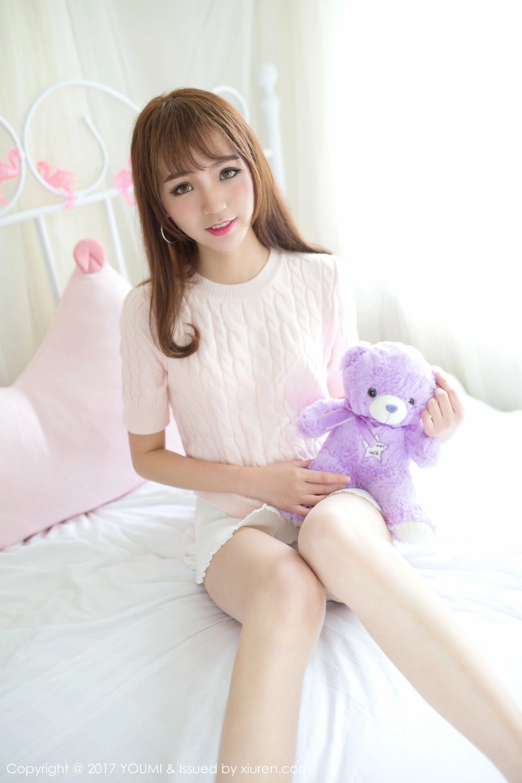 图片[6]-甜美妹子@不柠bling 尤蜜荟YouMi Vol.014-COS写真在线网