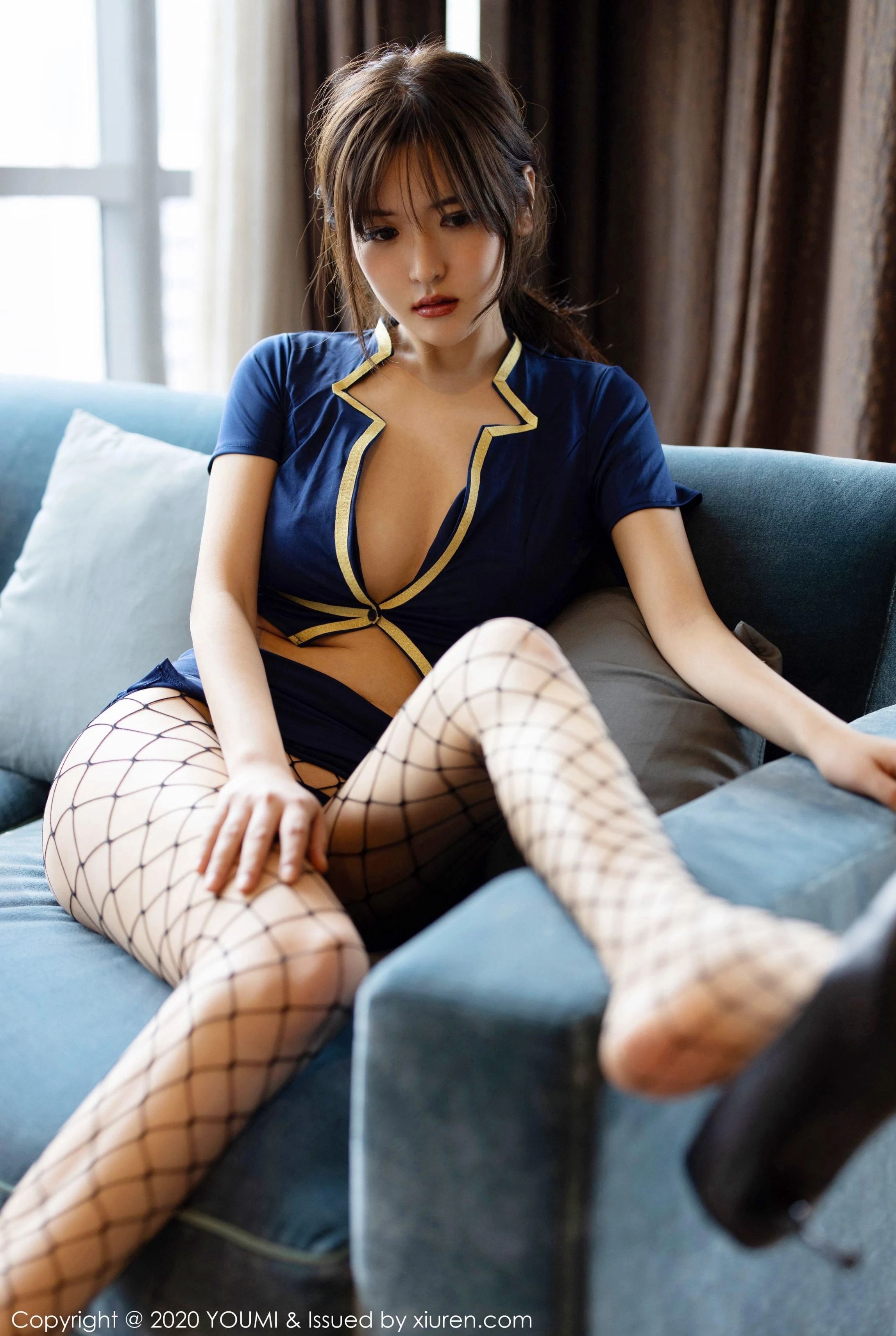 图片[2]-尤蜜荟 VOL.445 白露小猪-COS写真在线网